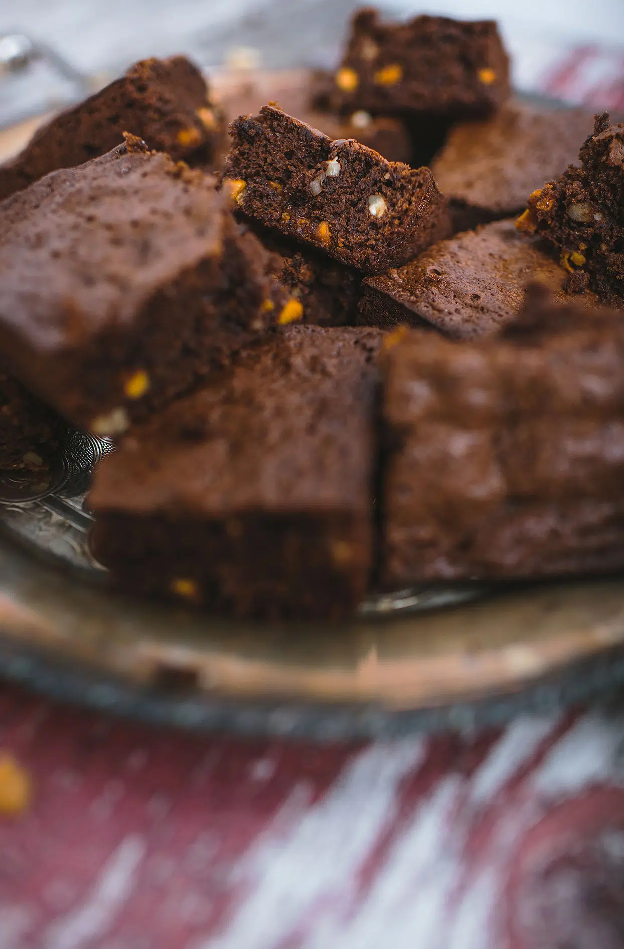 Brownies au caramel et à la mayonnaise - Le Coup de Grâce