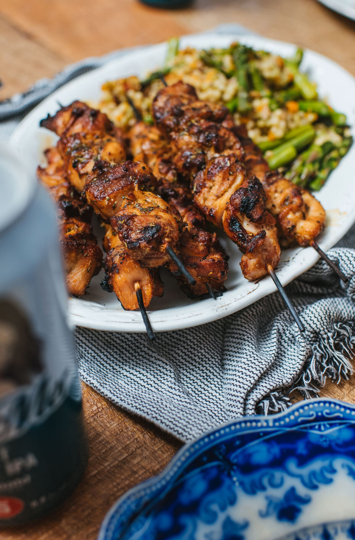 Brochettes de poulet grillées les meilleures Le Coup de Grâce