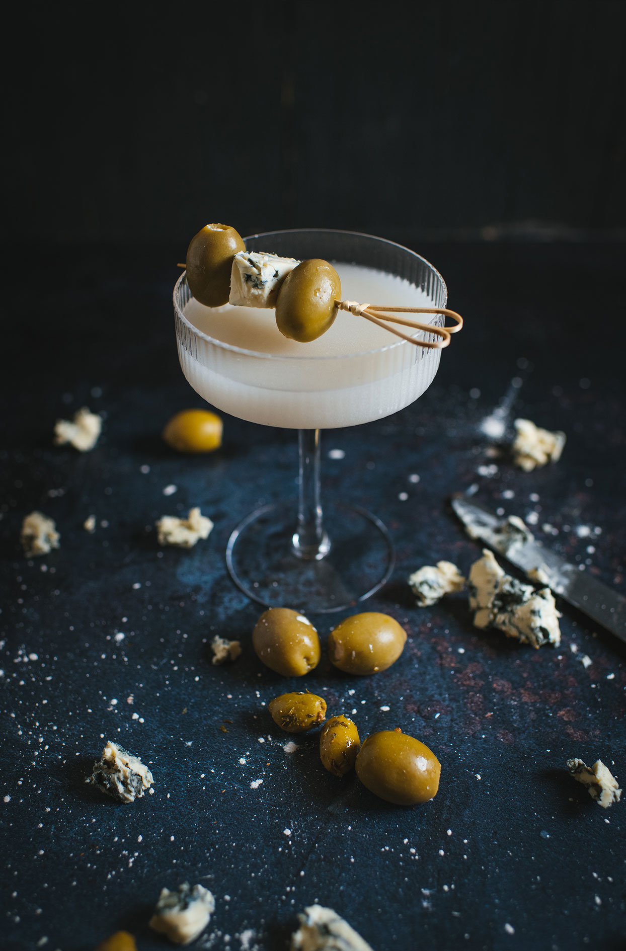 Dirty martini blanc - Le Coup de Grâce