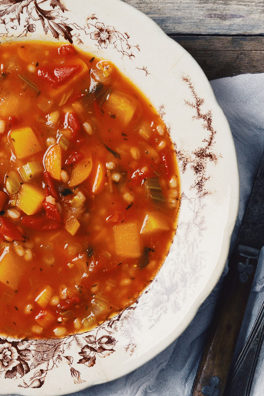 Soupe Aux L Gumes Et L Orge Le Coup De Gr Ce