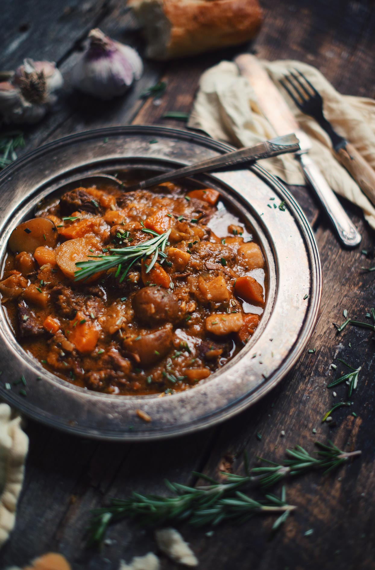 Ragoût de boeuf à la bière (à la mijoteuse)