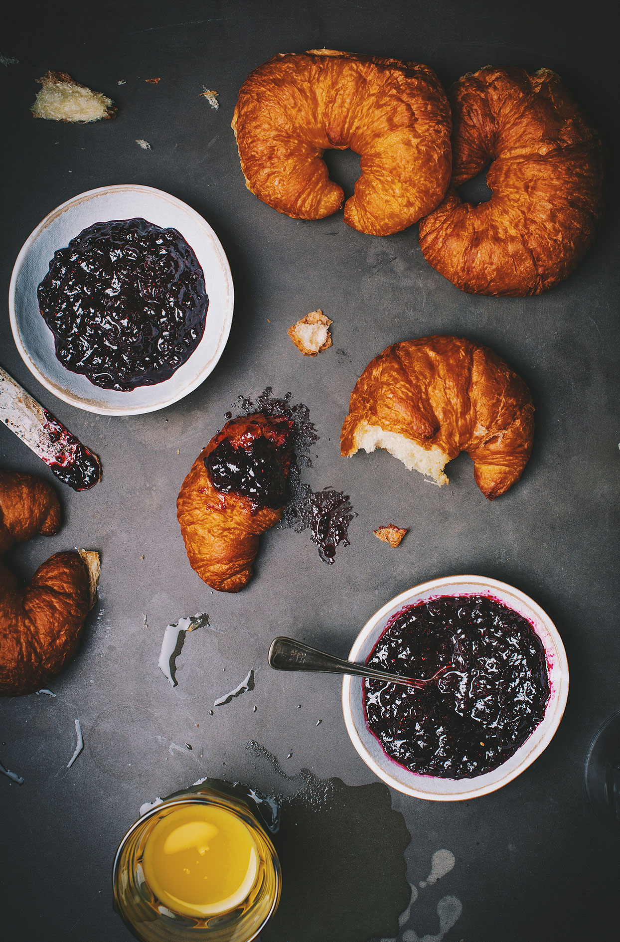 Blueberry and ginger jam