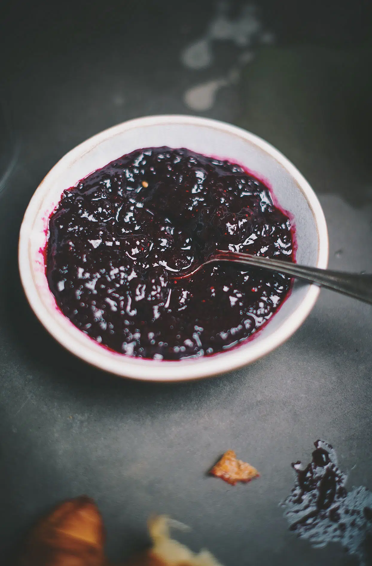 Blueberry and ginger jam