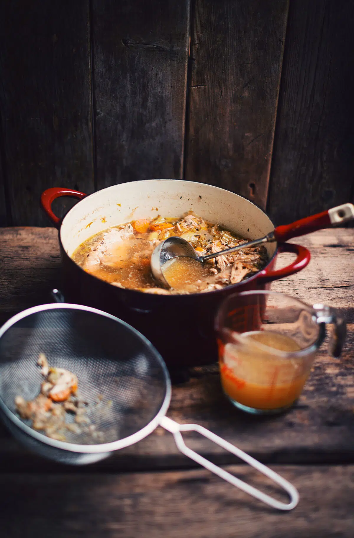 Bouillon de poulet maison Le Coup de Grâce