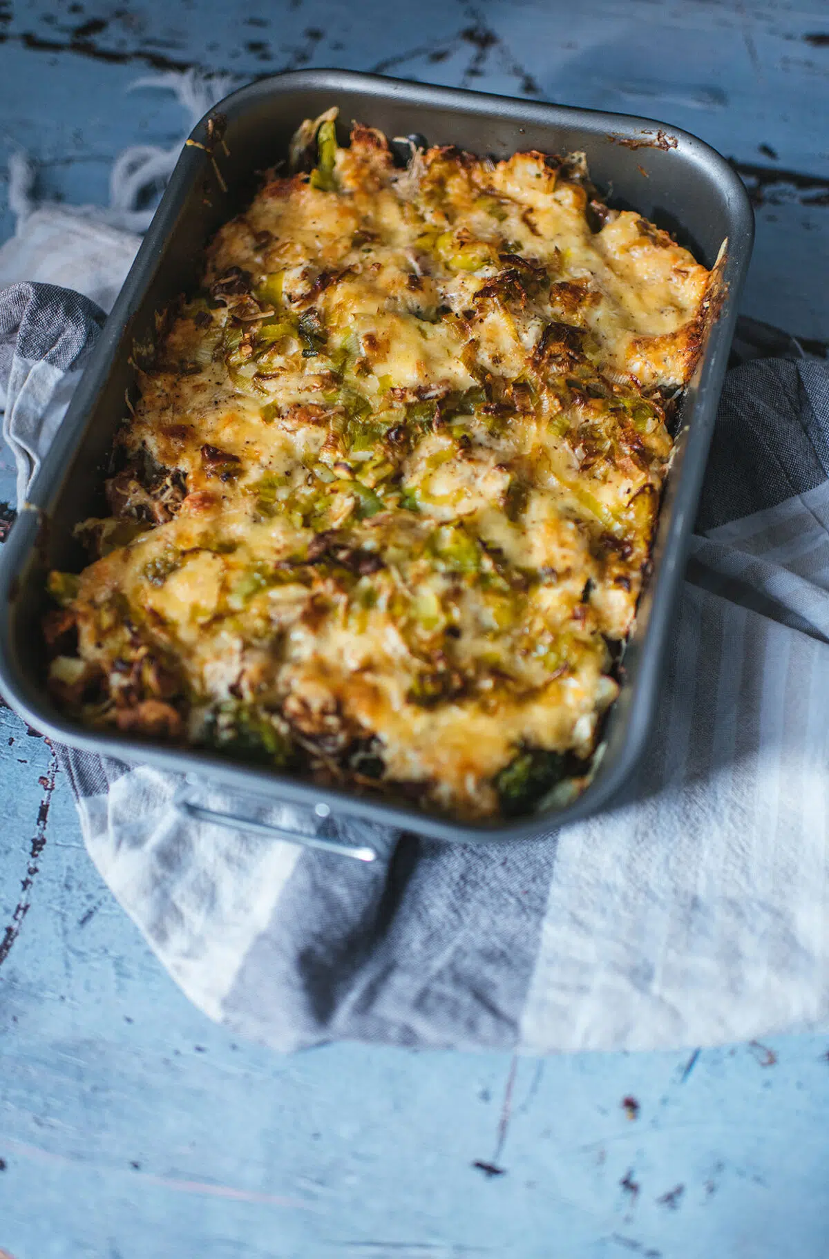 Casserole crémeuse au poulet et aux légumes Le Coup de Grâce