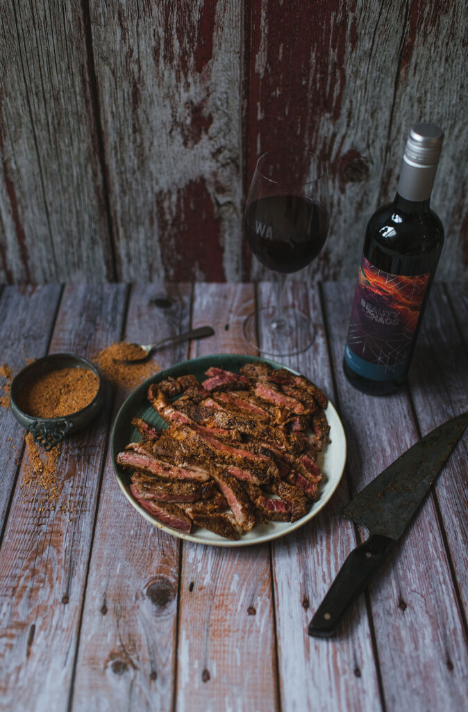 Faux Filets De Boeuf Avec Pices Steak Montr Al Maison Le Coup De Gr Ce