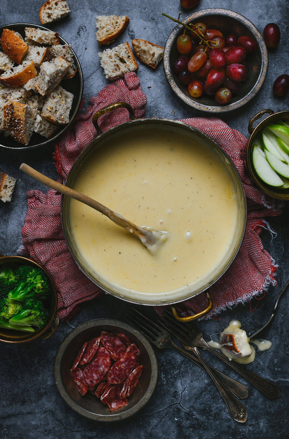Fondue au fromage classique Le Coup de Grâce