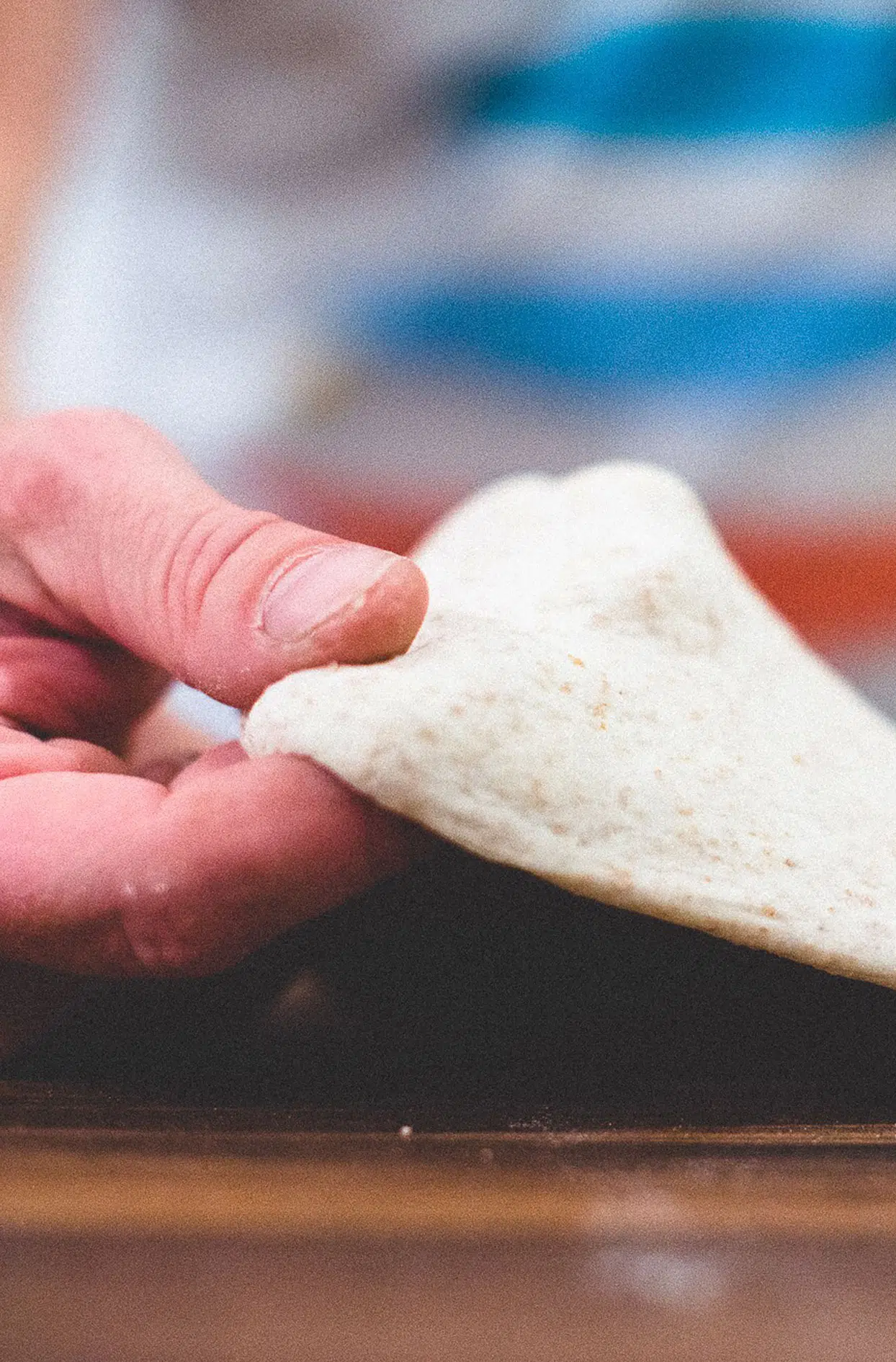 Homemade pizza dough