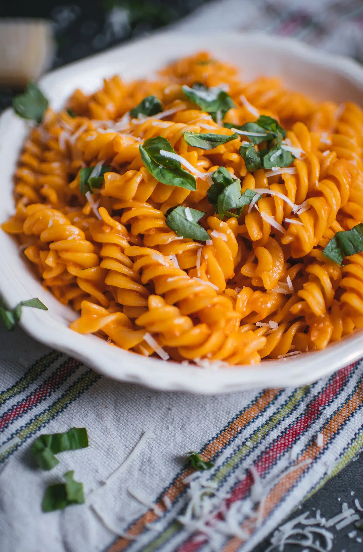 Pâtes aux tomates et à la vodka (Romanoff)