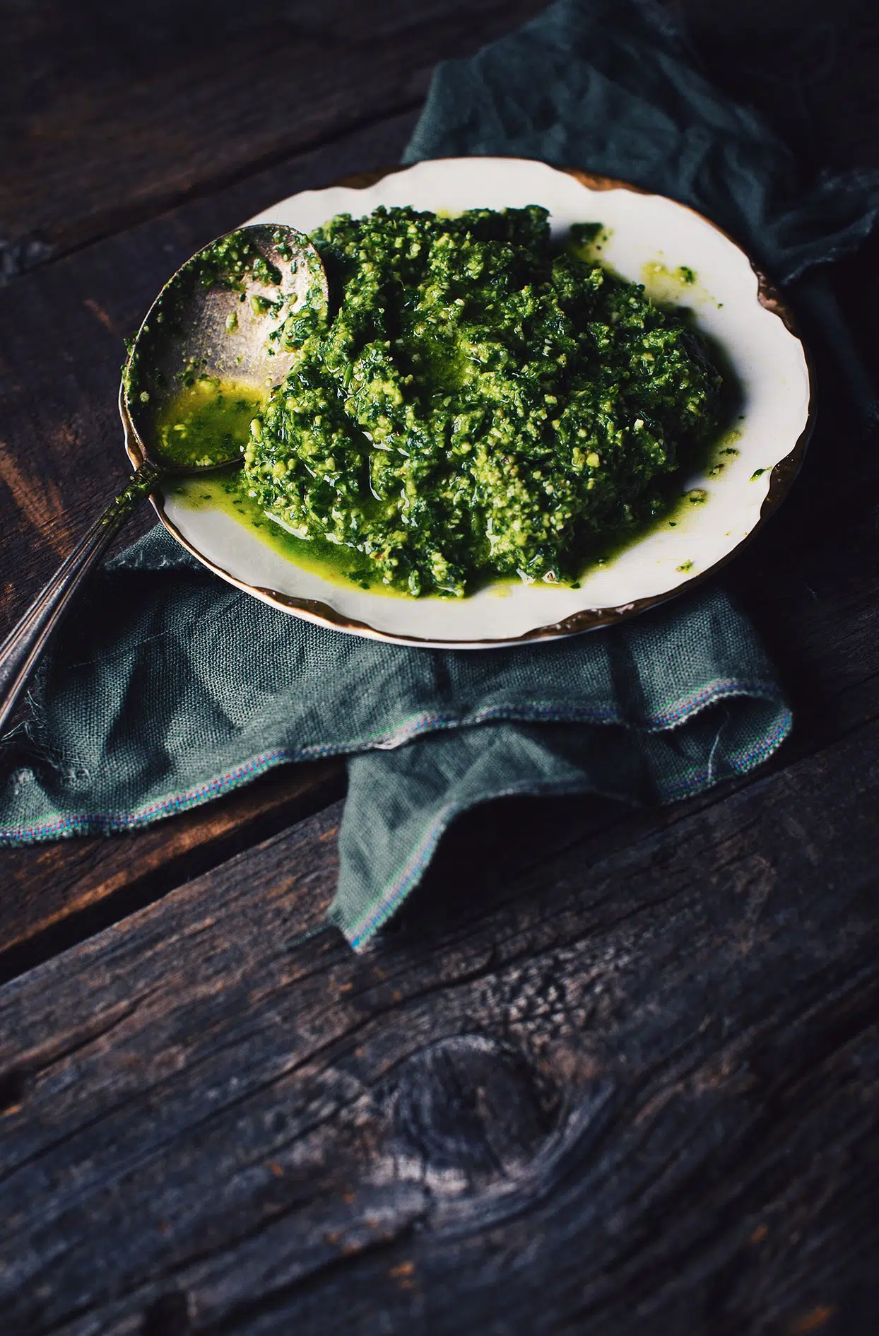 Pesto au persil et au basilic