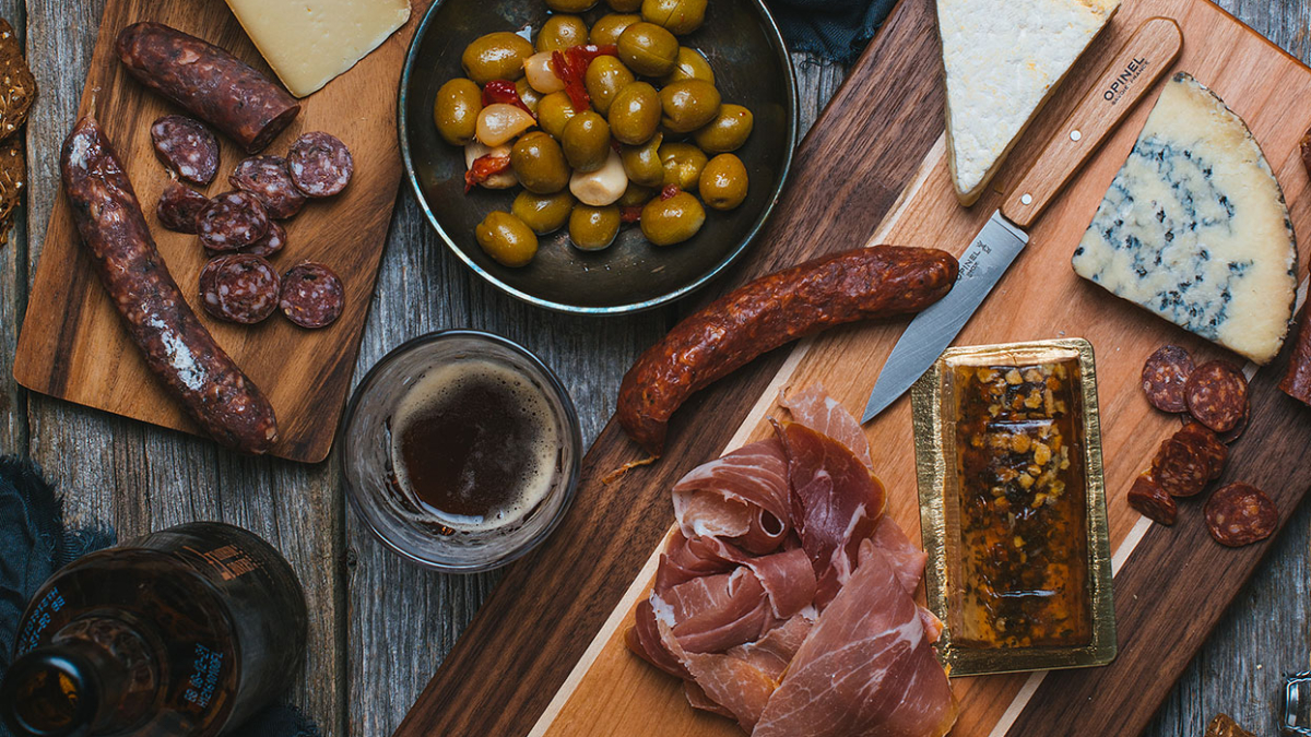 Plateau à Charcuterie Thème Océan Poulpe - Bois, Neuf, Idéal Pour Apéro Ou Décoration