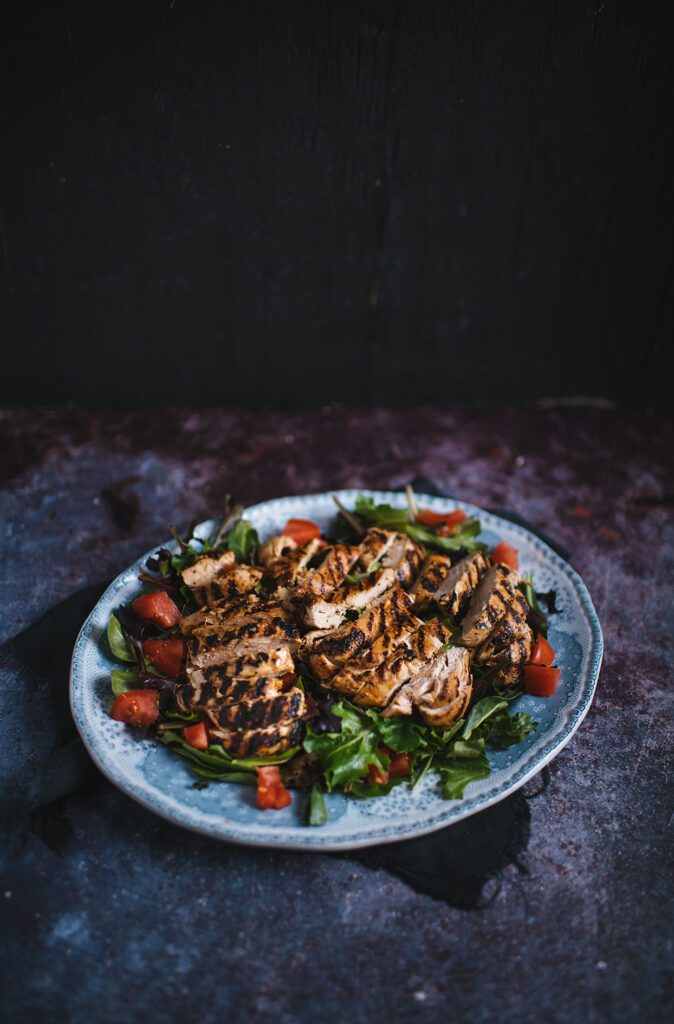 Italian grilled chicken breasts