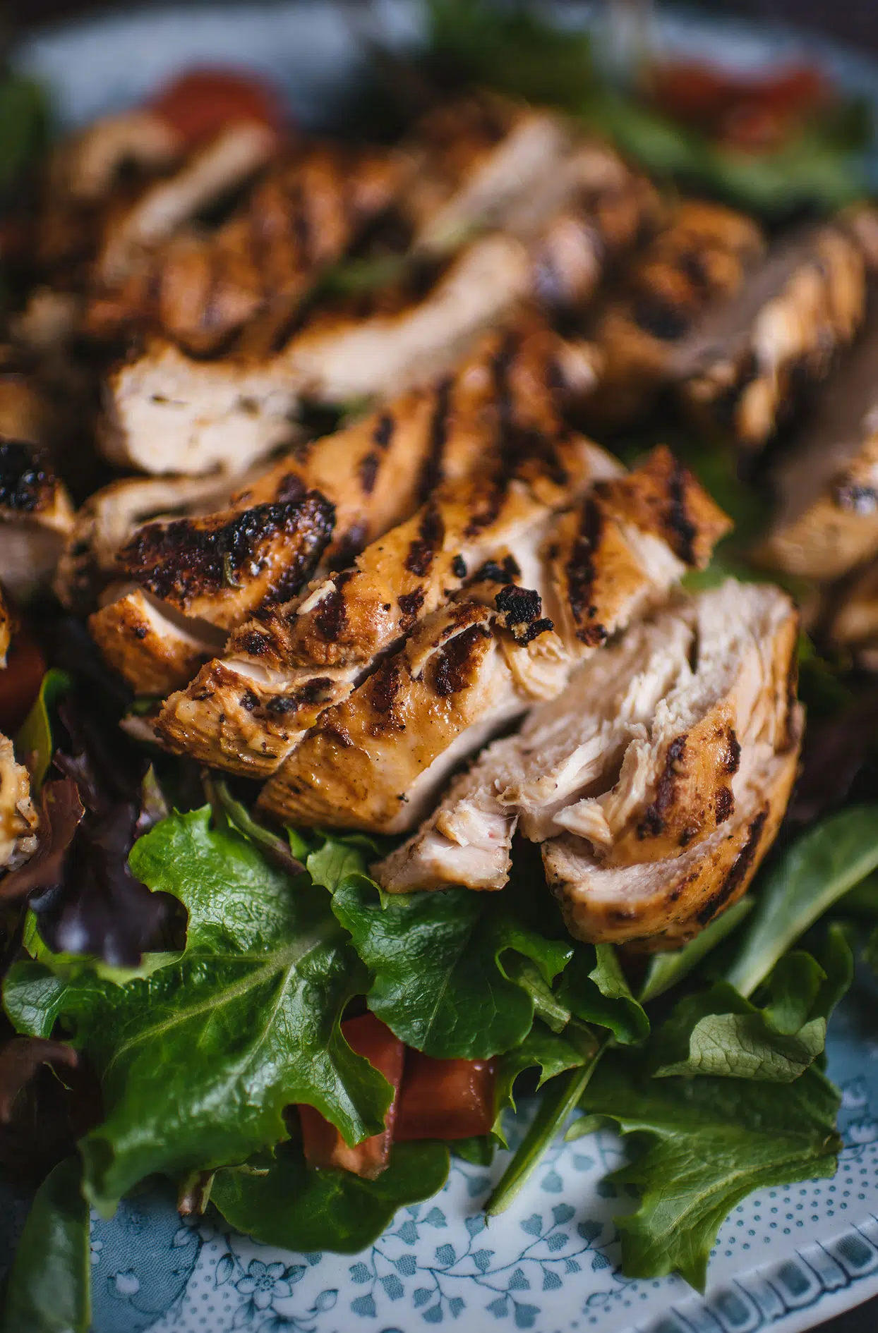 Italian grilled chicken breasts