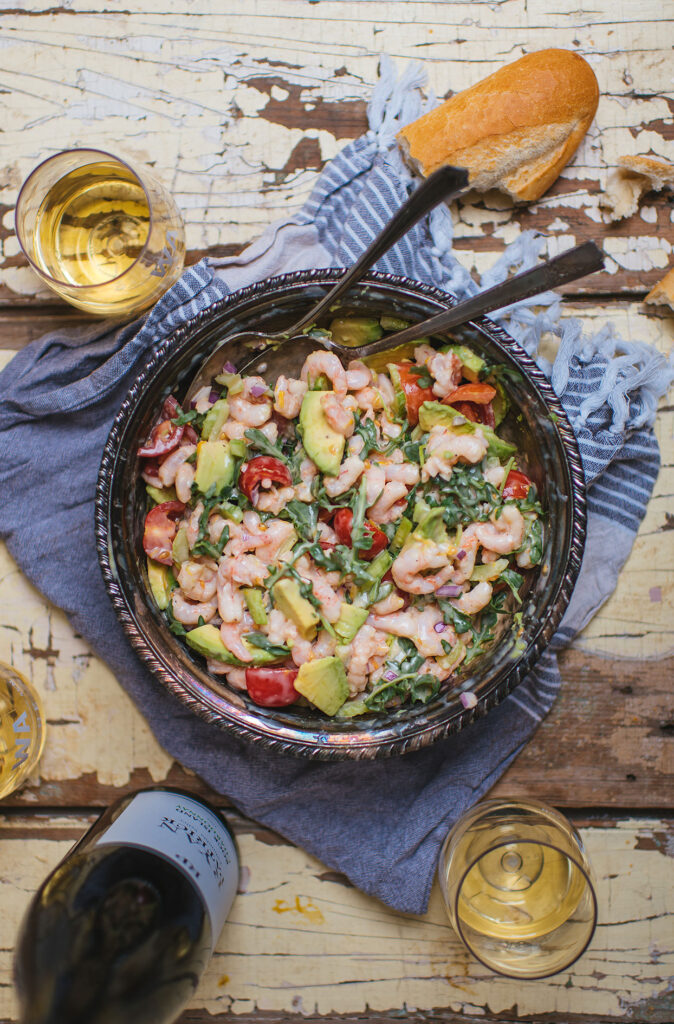 Nordic shrimp salad