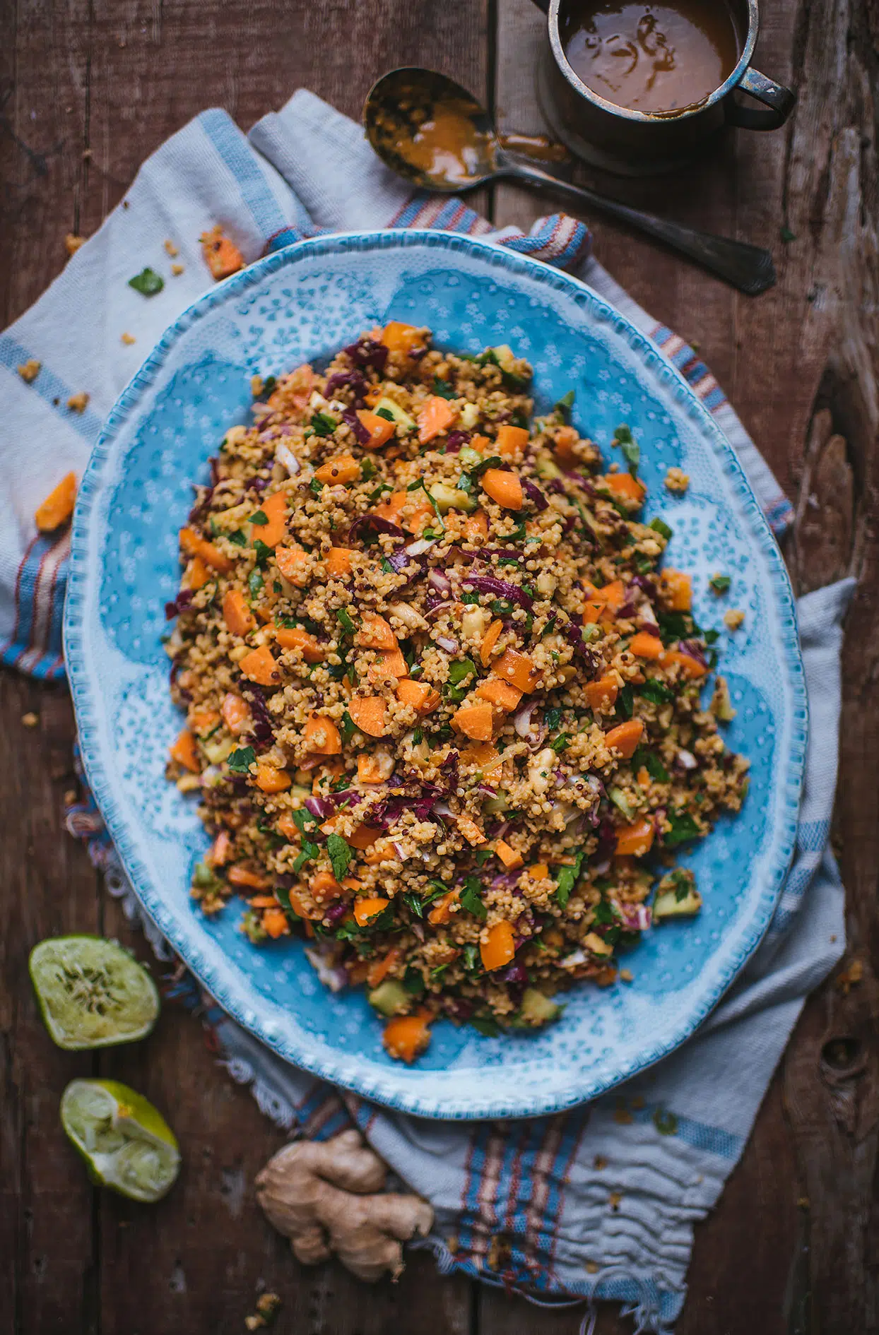 Thai quinoa salad