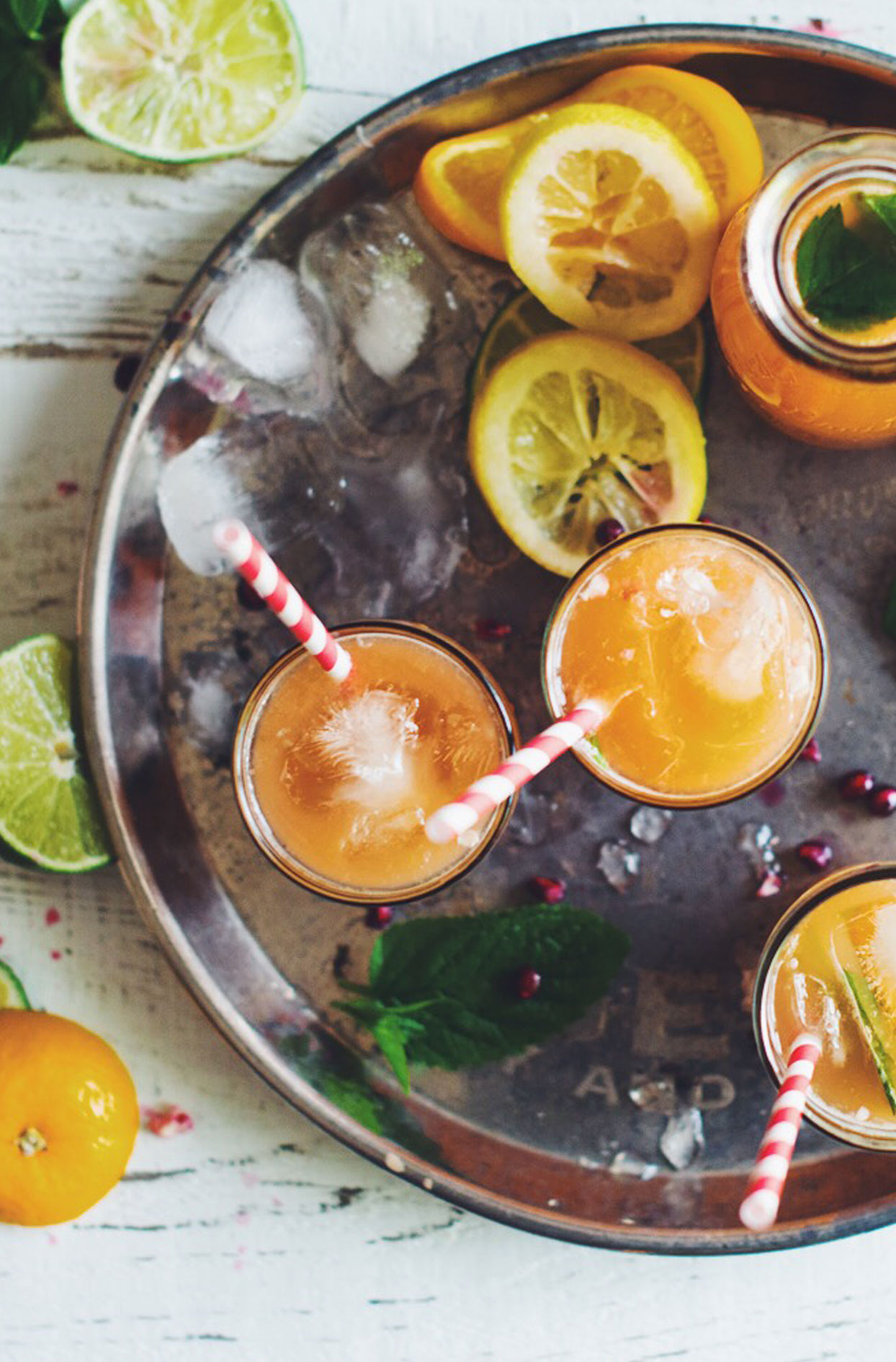 Cherry beer sangria