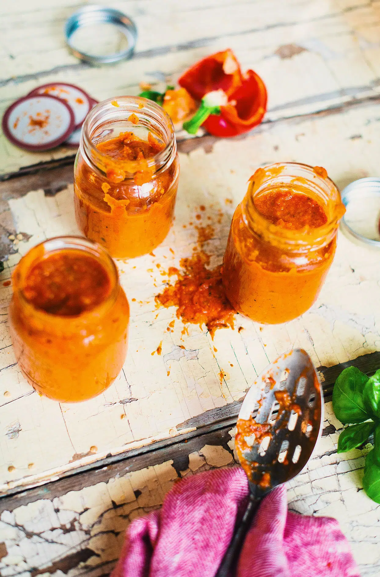 Roasted red pepper rosé sauce