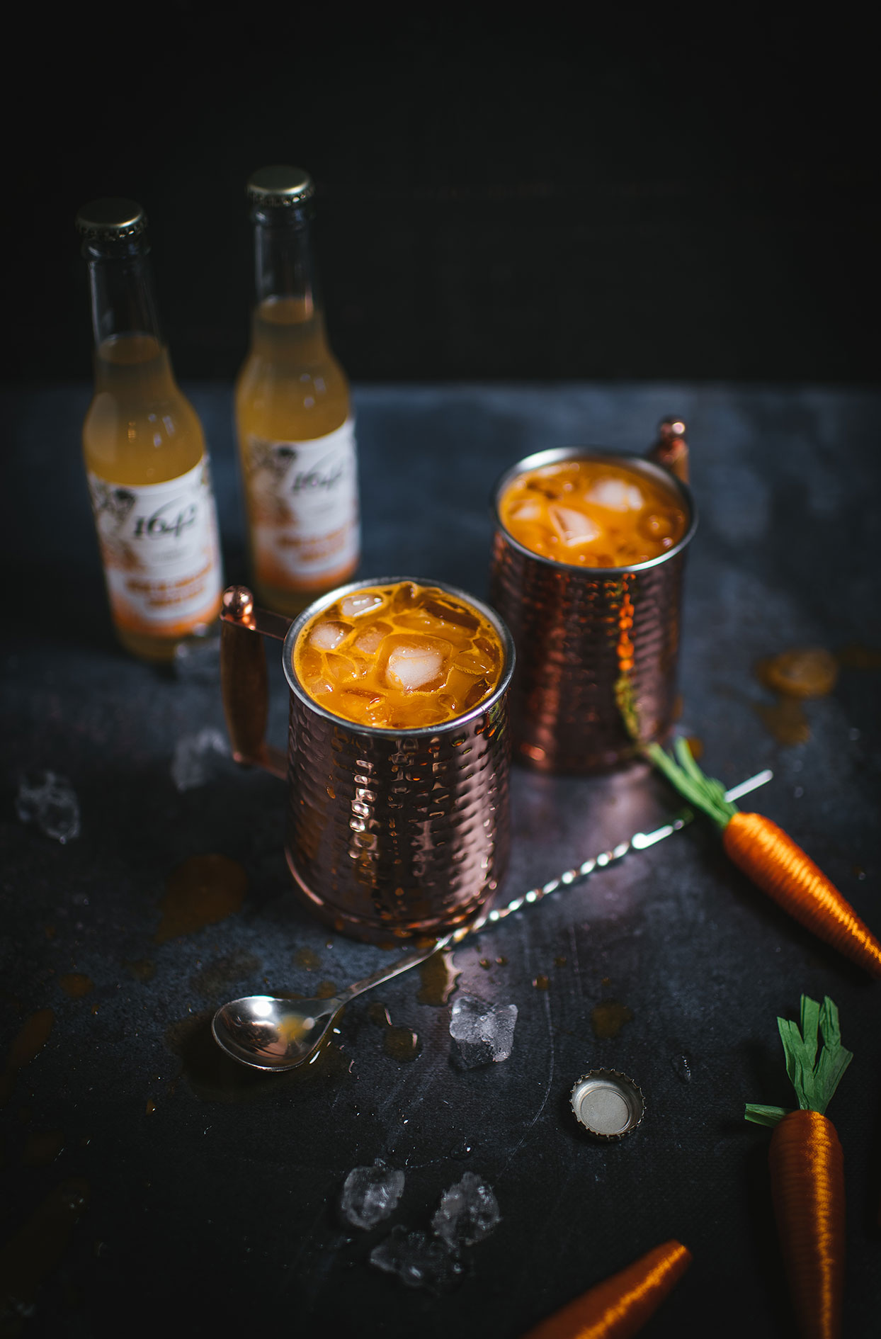 Carrot Moscow mule