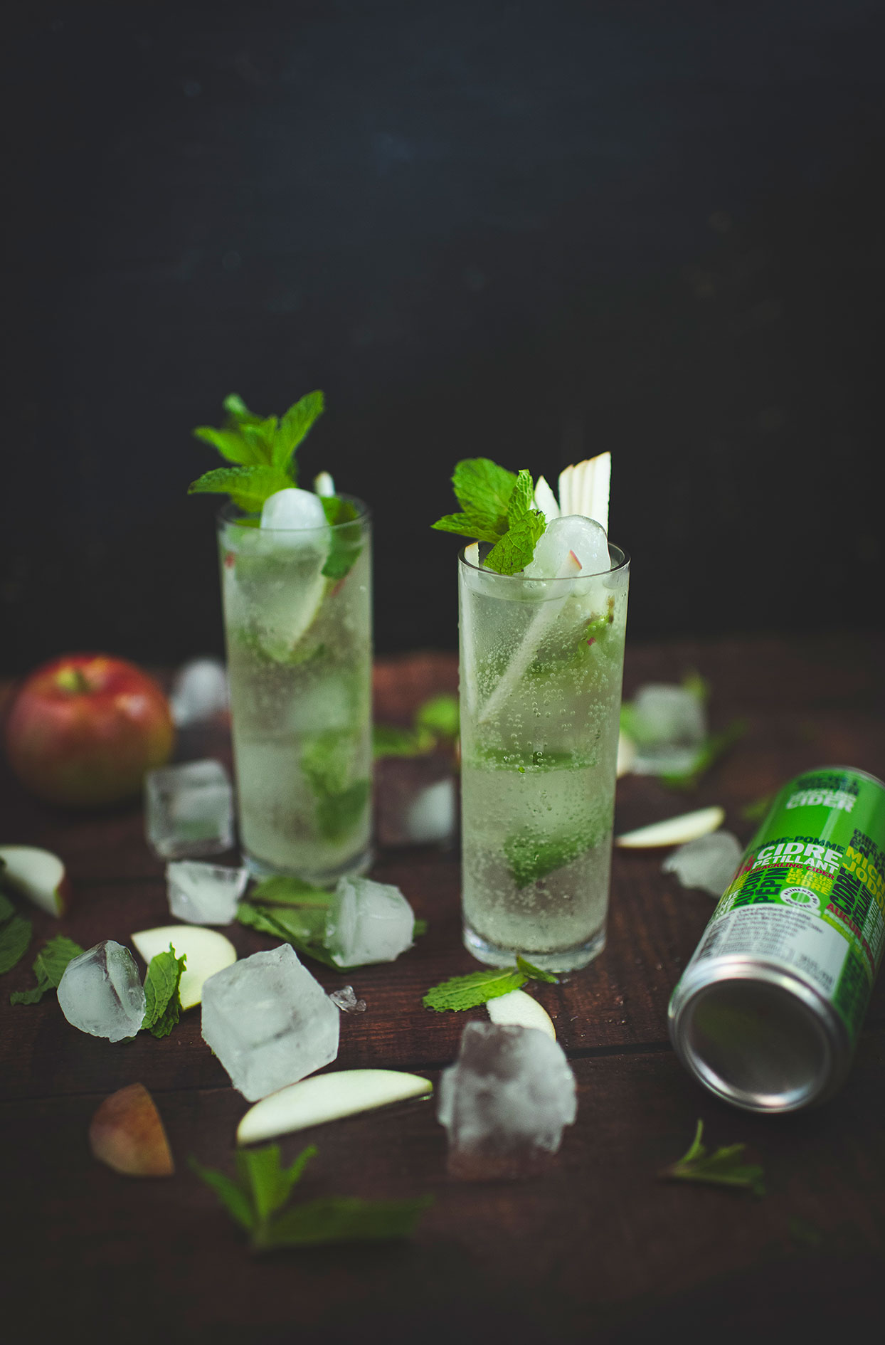 Mojito au cidre de pommes