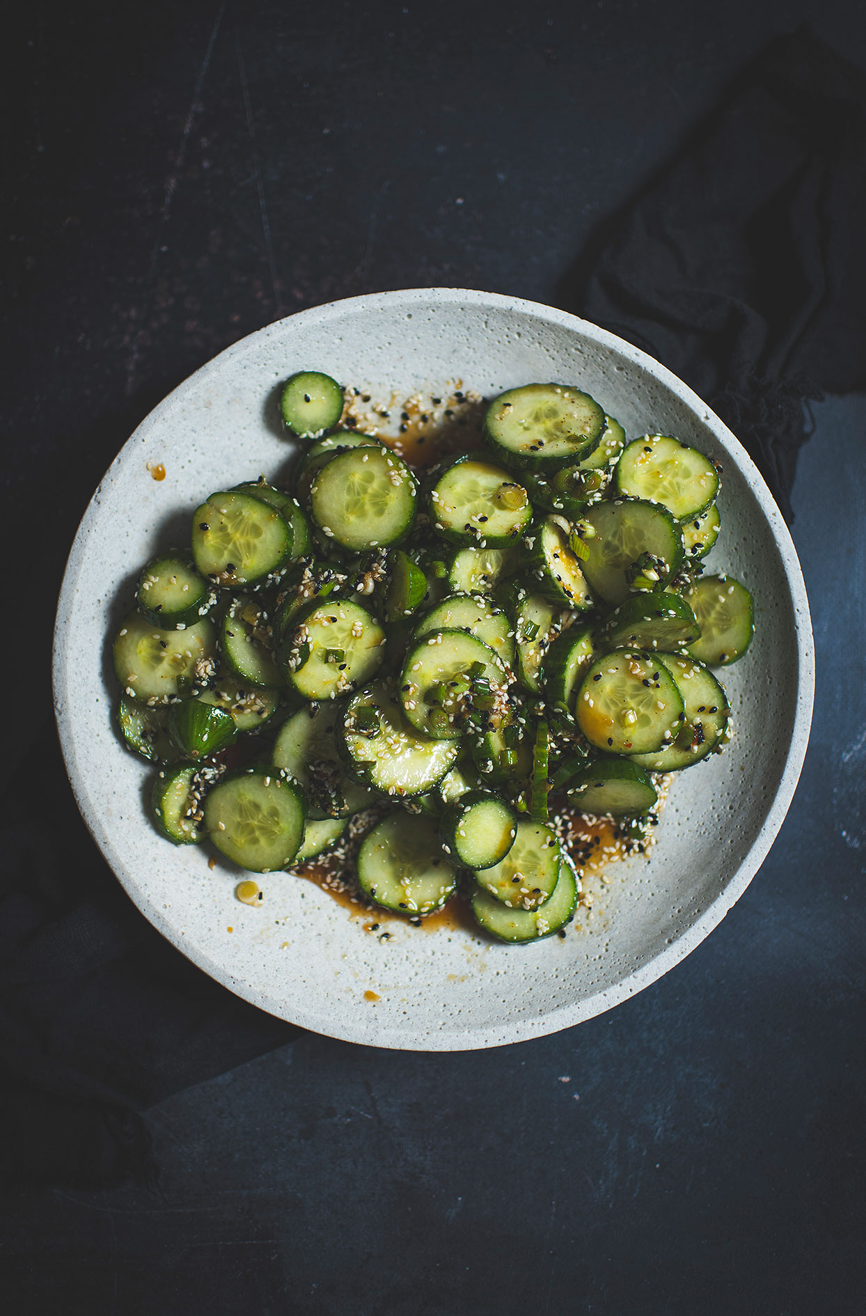 Salade de concombre asiatique