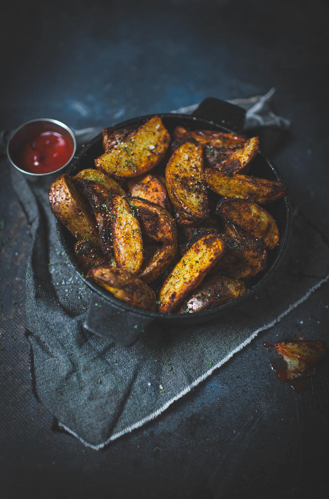 Quartiers de patates au four air fryer