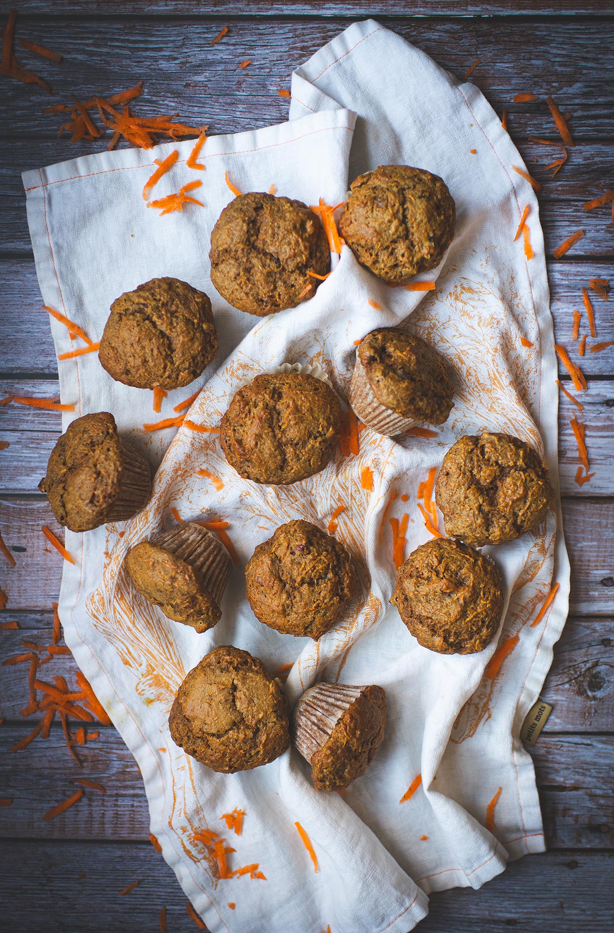 Muffins aux carottes