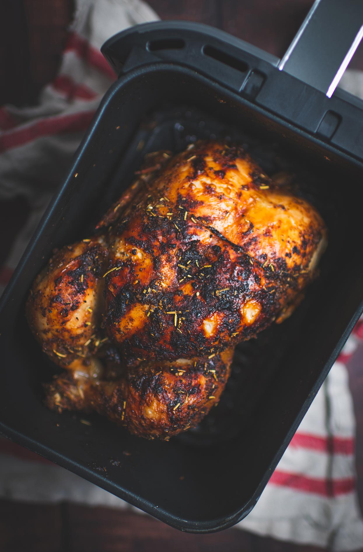 Poulet entier au air fryer