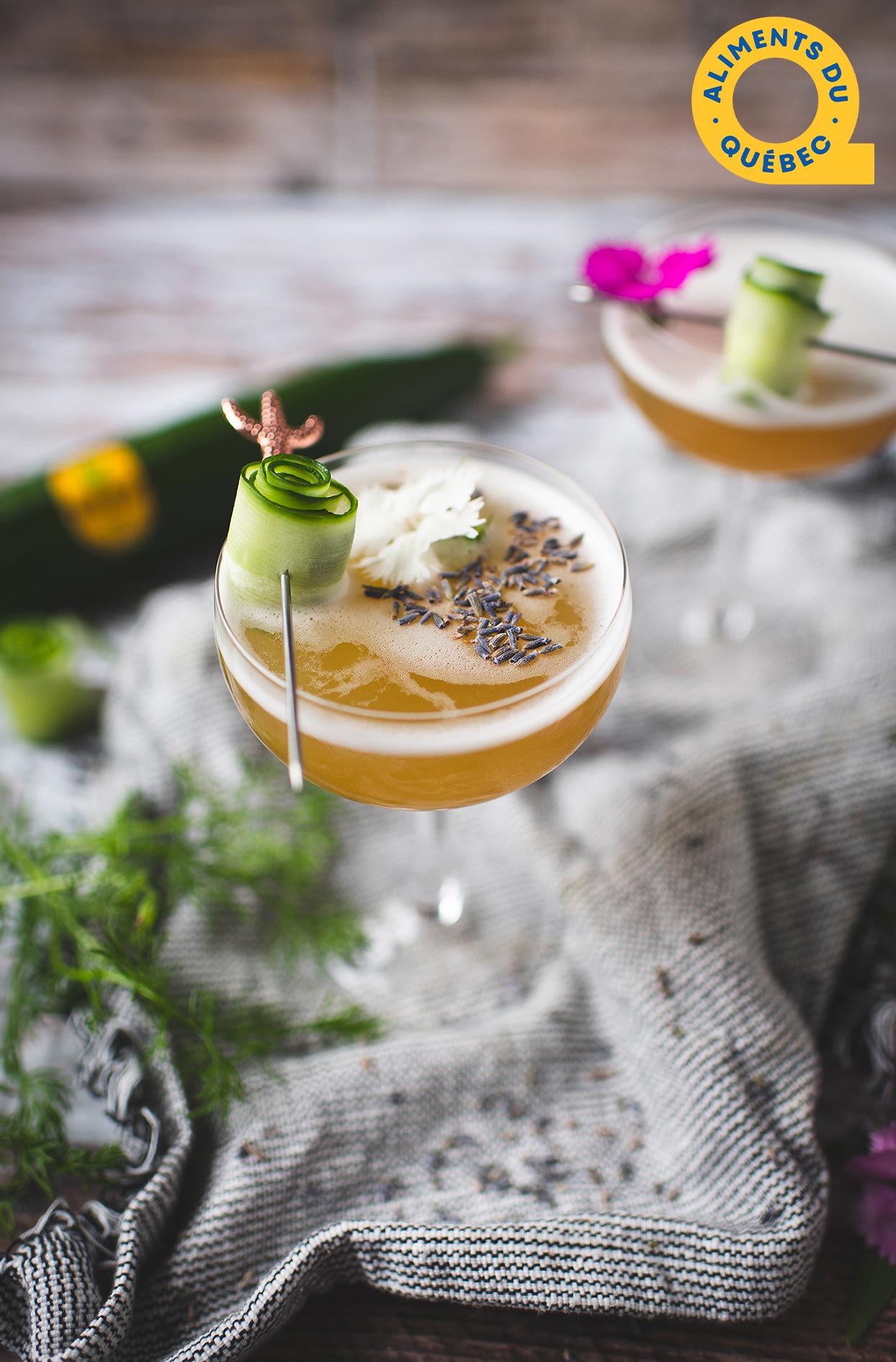 Concombre Sour camomille et lavande