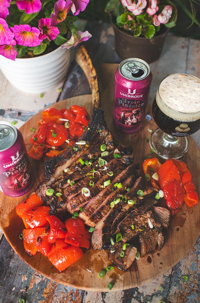 Tomahawk teriyaki fumé