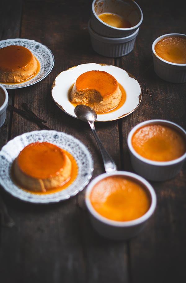 Crème caramel à la citrouille
