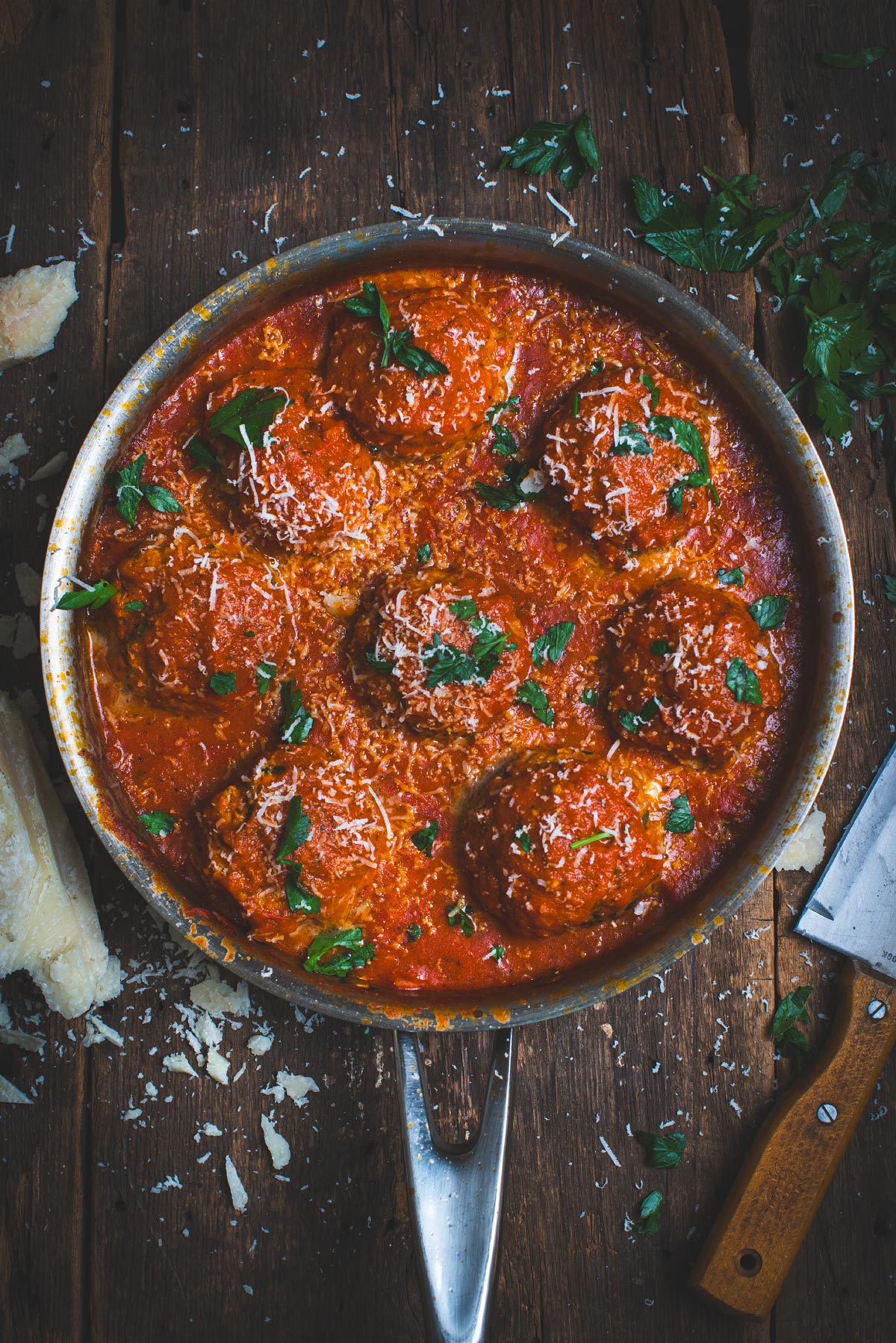 Boulettes de viande avec sauce aux tomates (Polpetta)