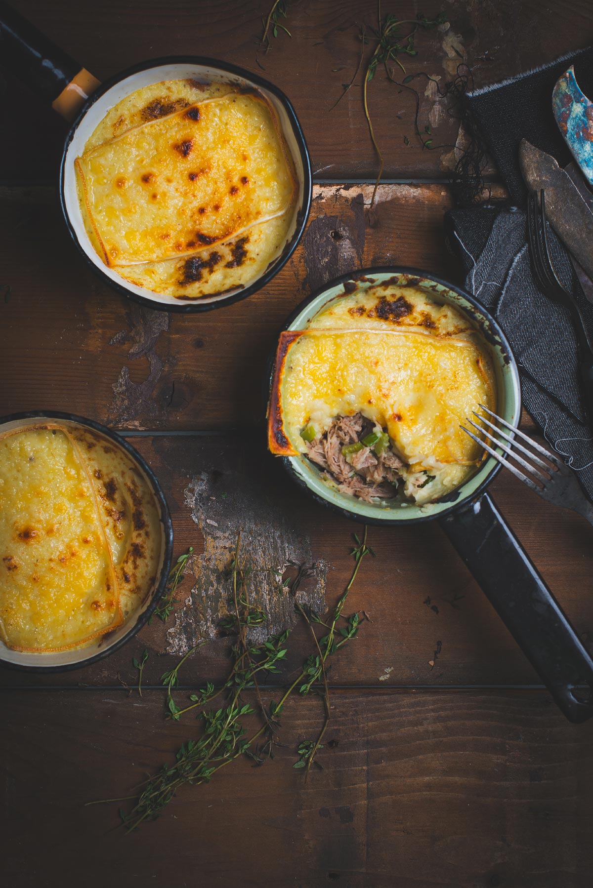 Parmentier de canard