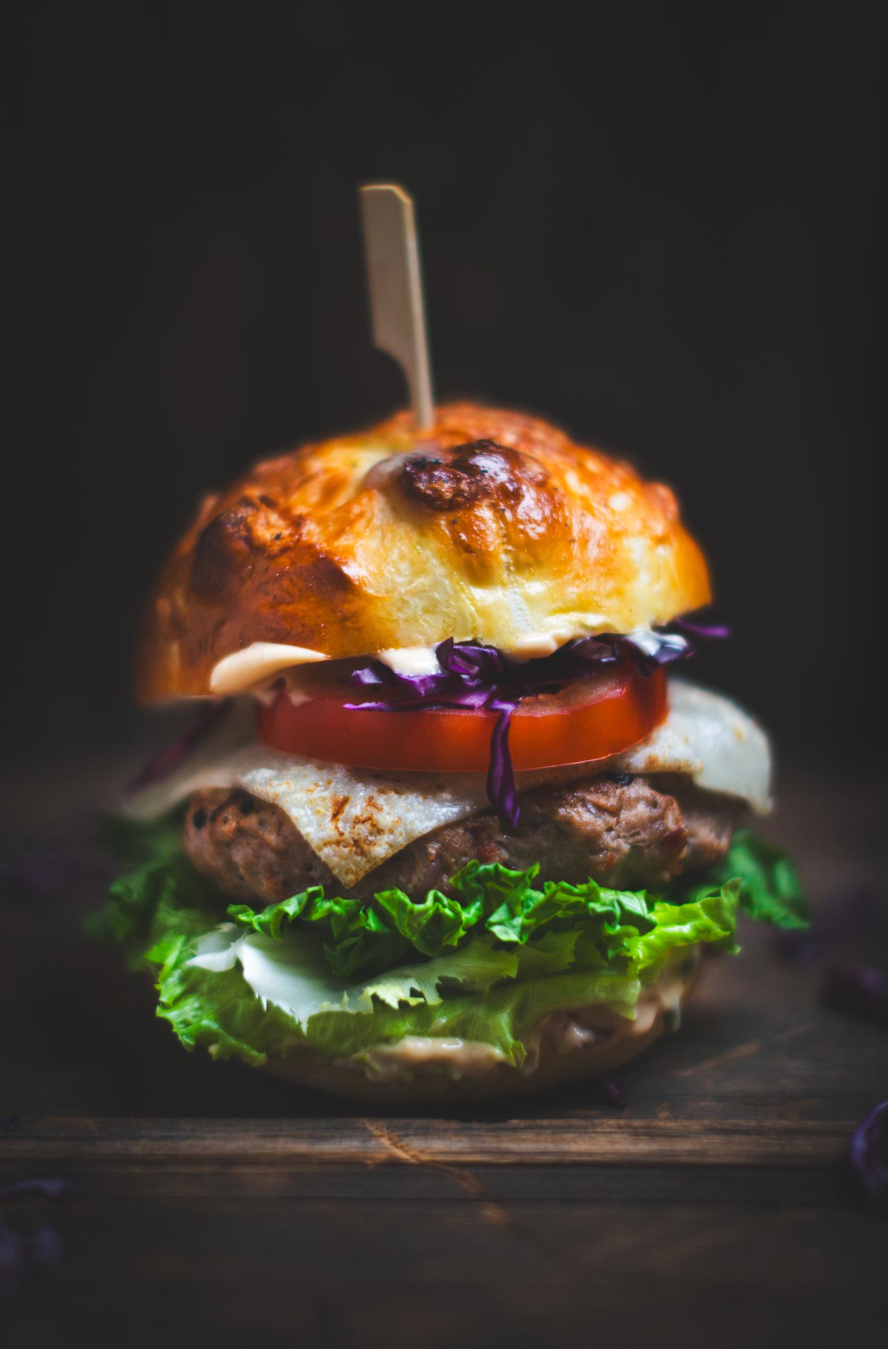 Burgers de porc au chorizo