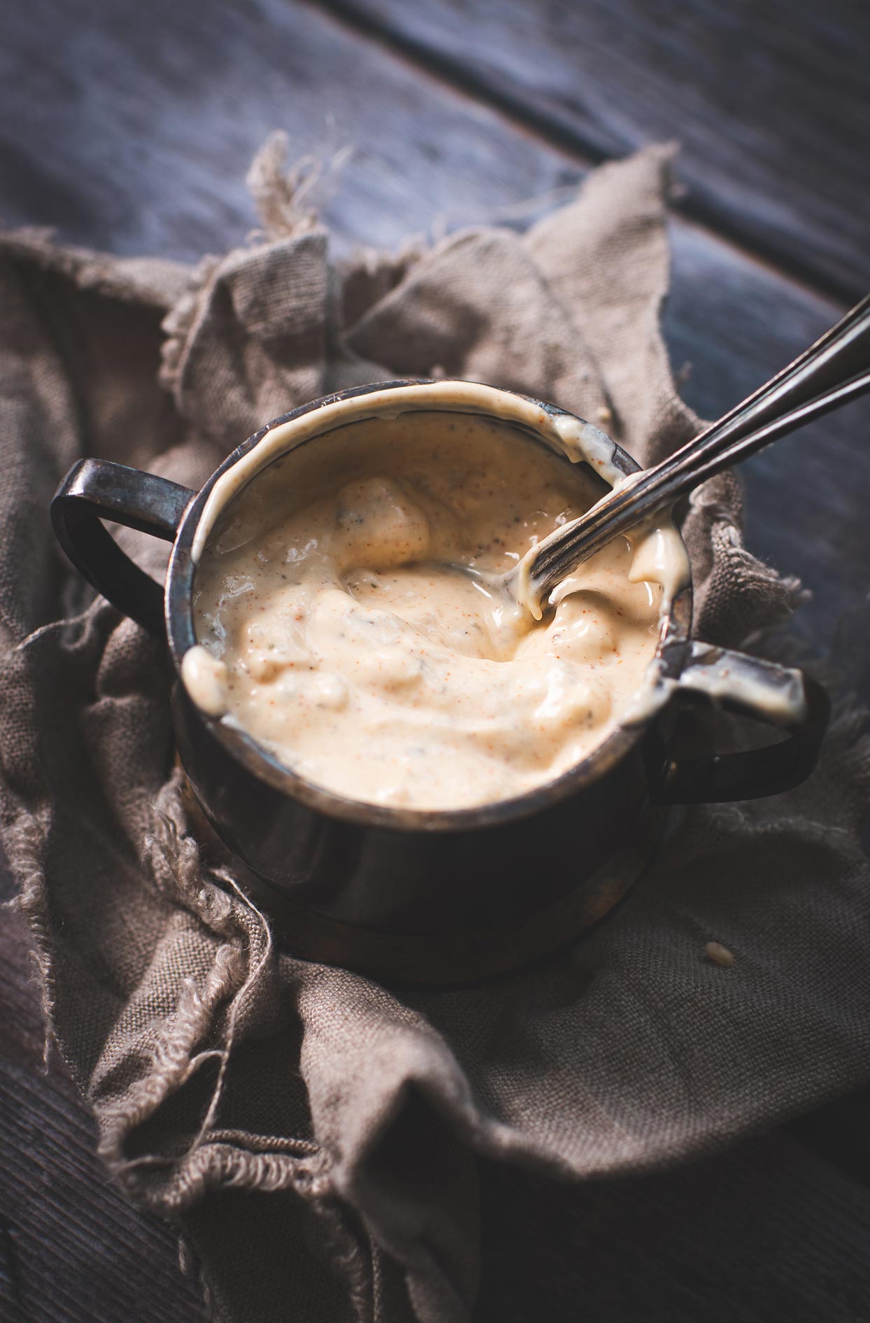 Jerk pineapple mayonnaise