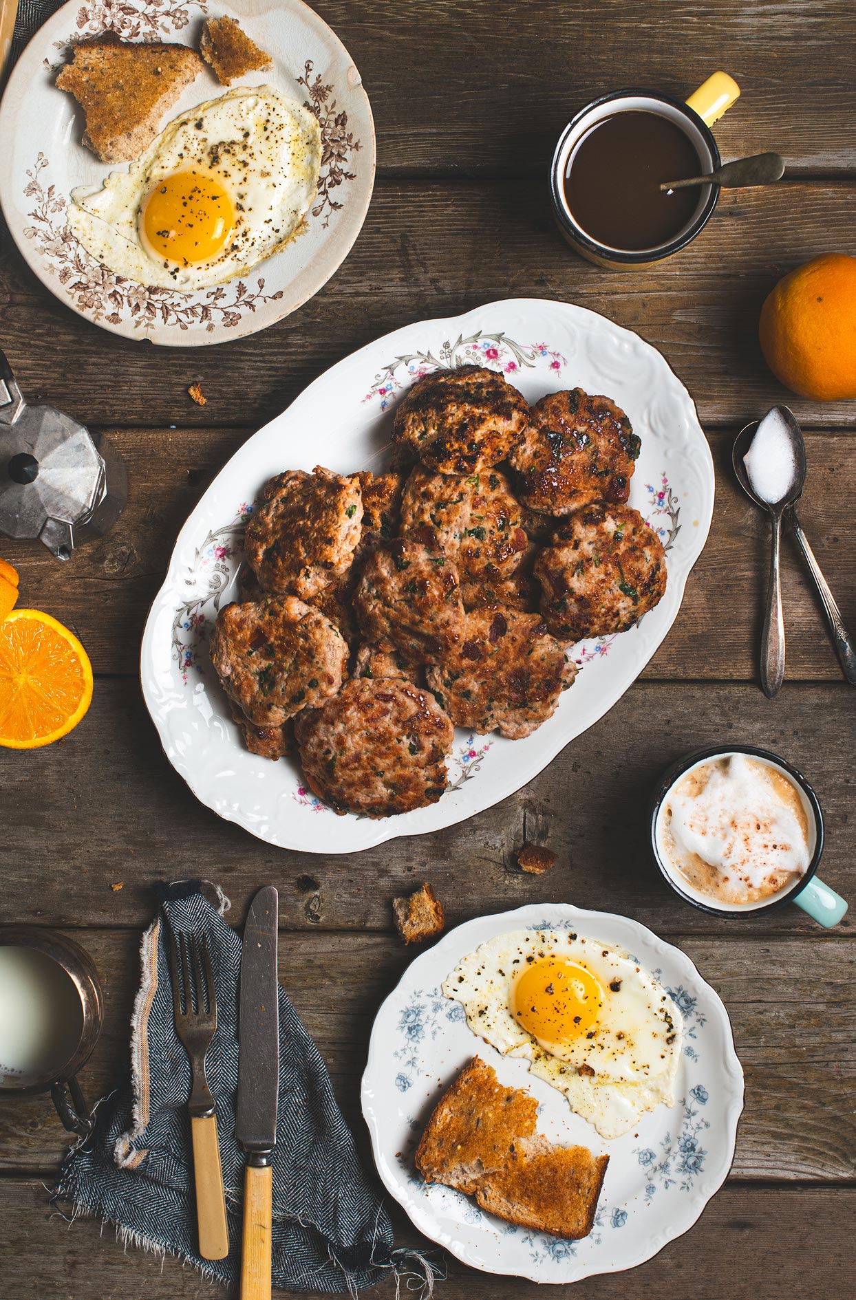 Maple breakfast pork sausages