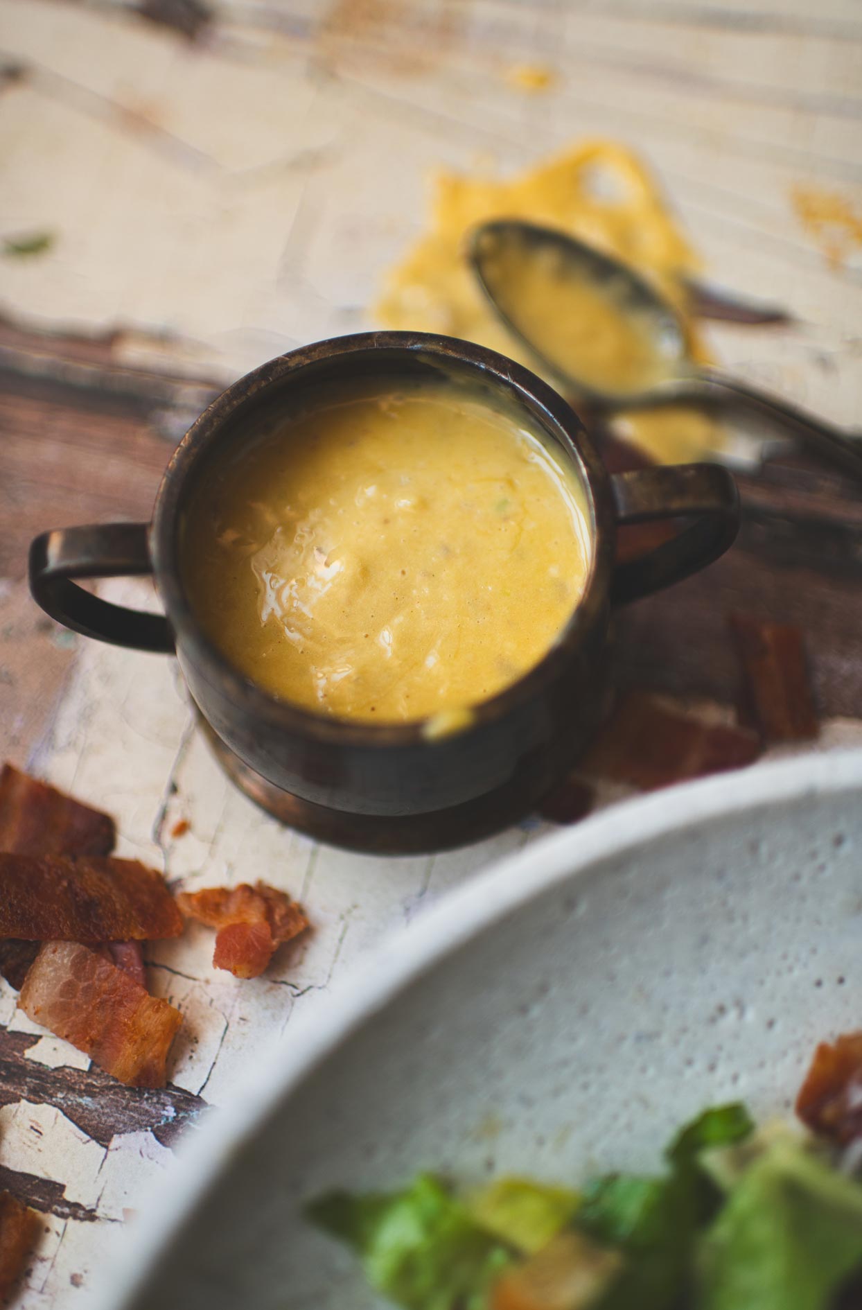 Caesar salad dressing