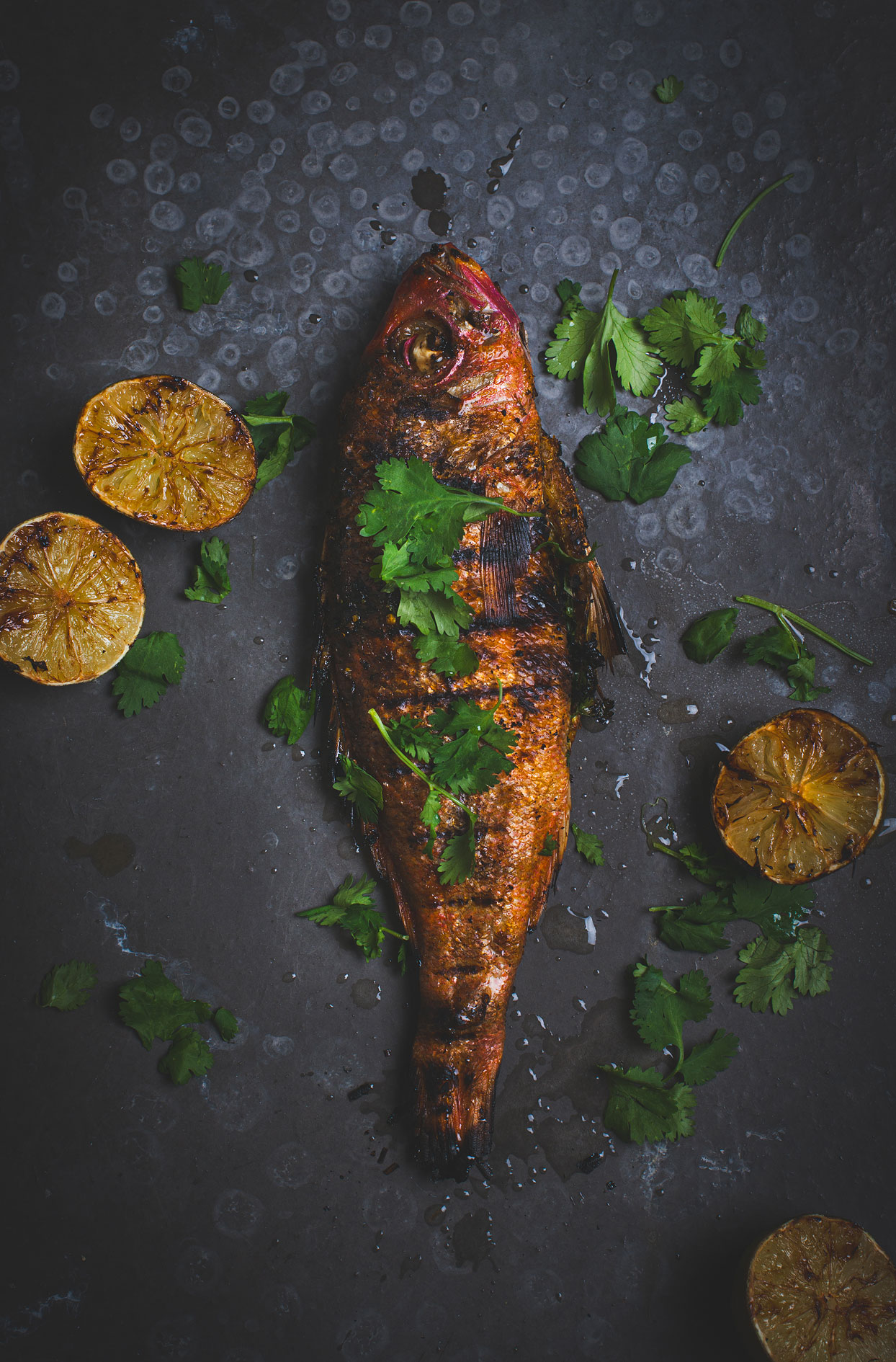 Poisson grillé aux épices