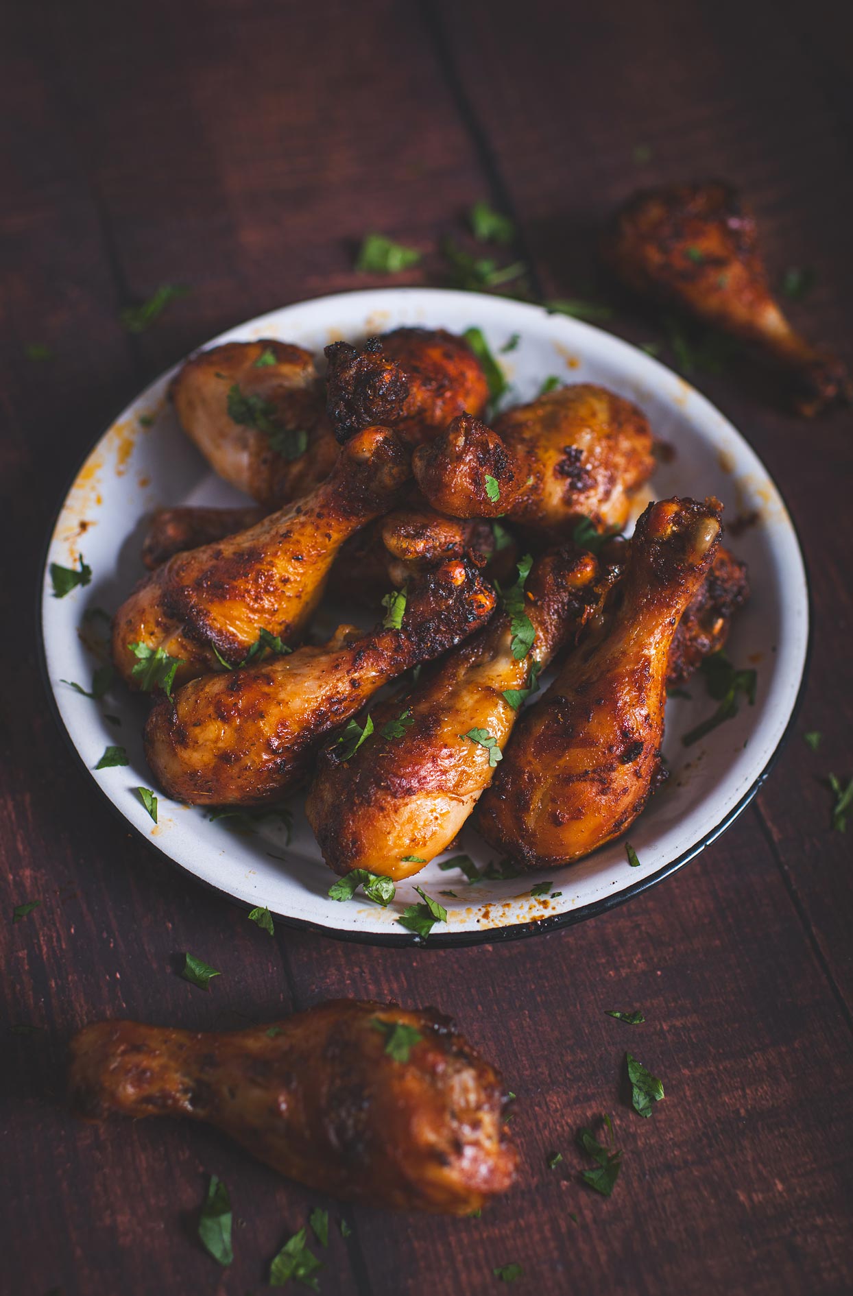 Pilons de poulet BBQ au air fryer