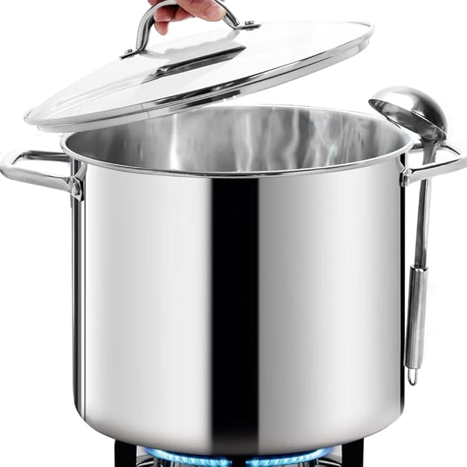 Marmite 20 quarts en inox HOMICHEF