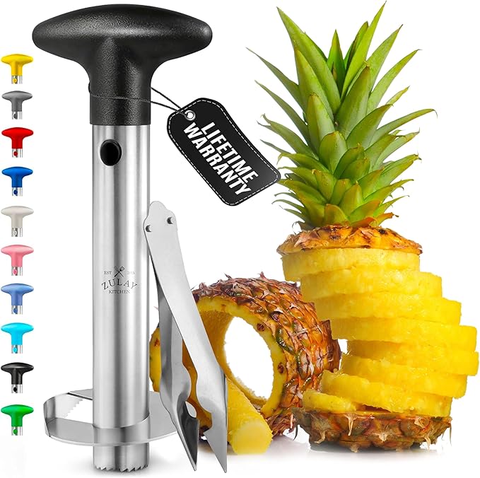 Coupe-ananas en inox