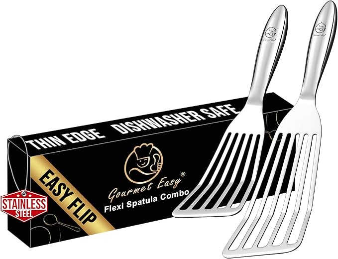 Perforated fish spatula