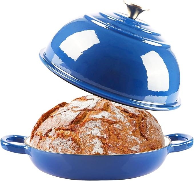 6 QT enameled cast iron dutch oven