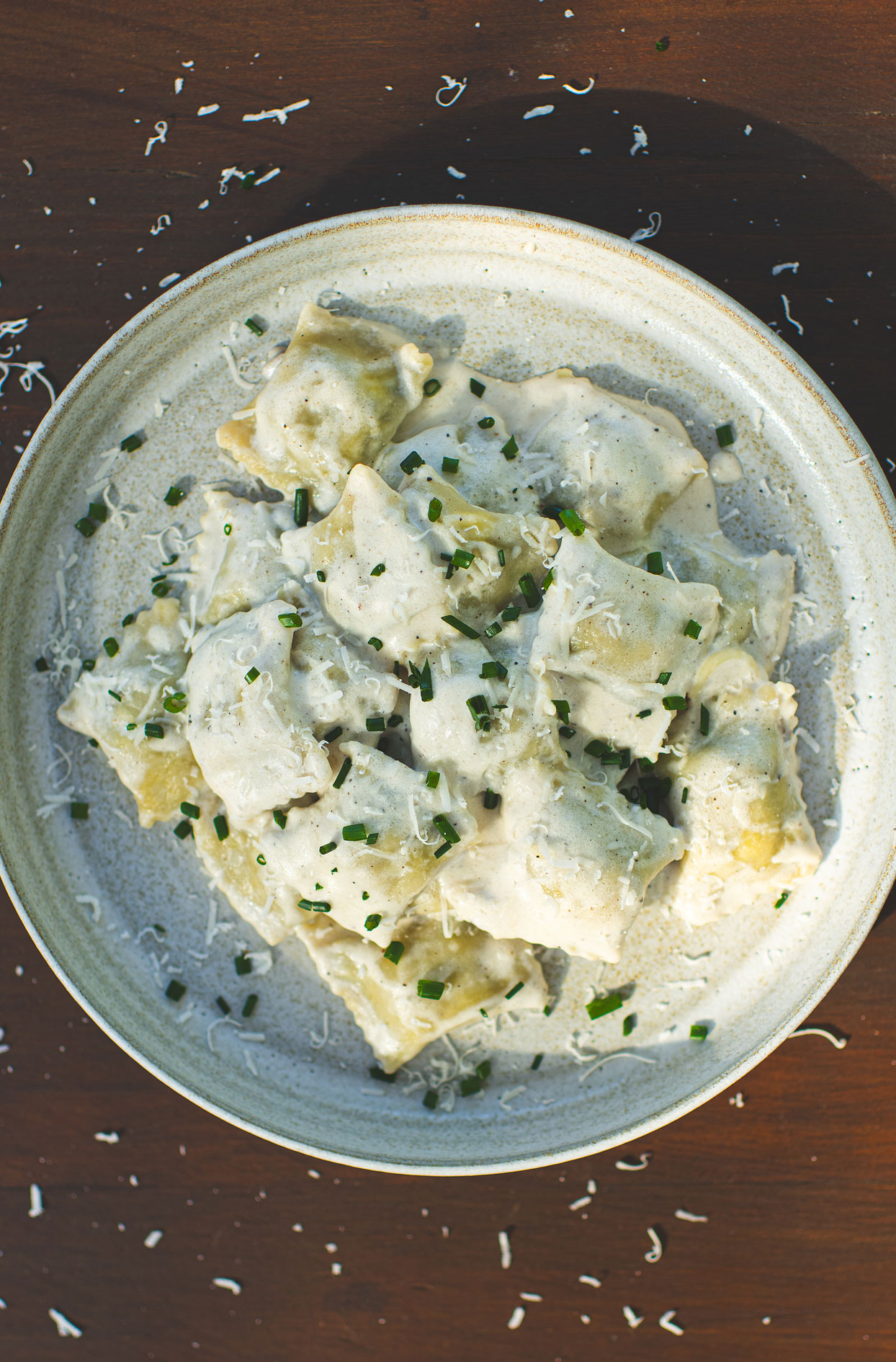 Agnolottis aux champignons sauvages