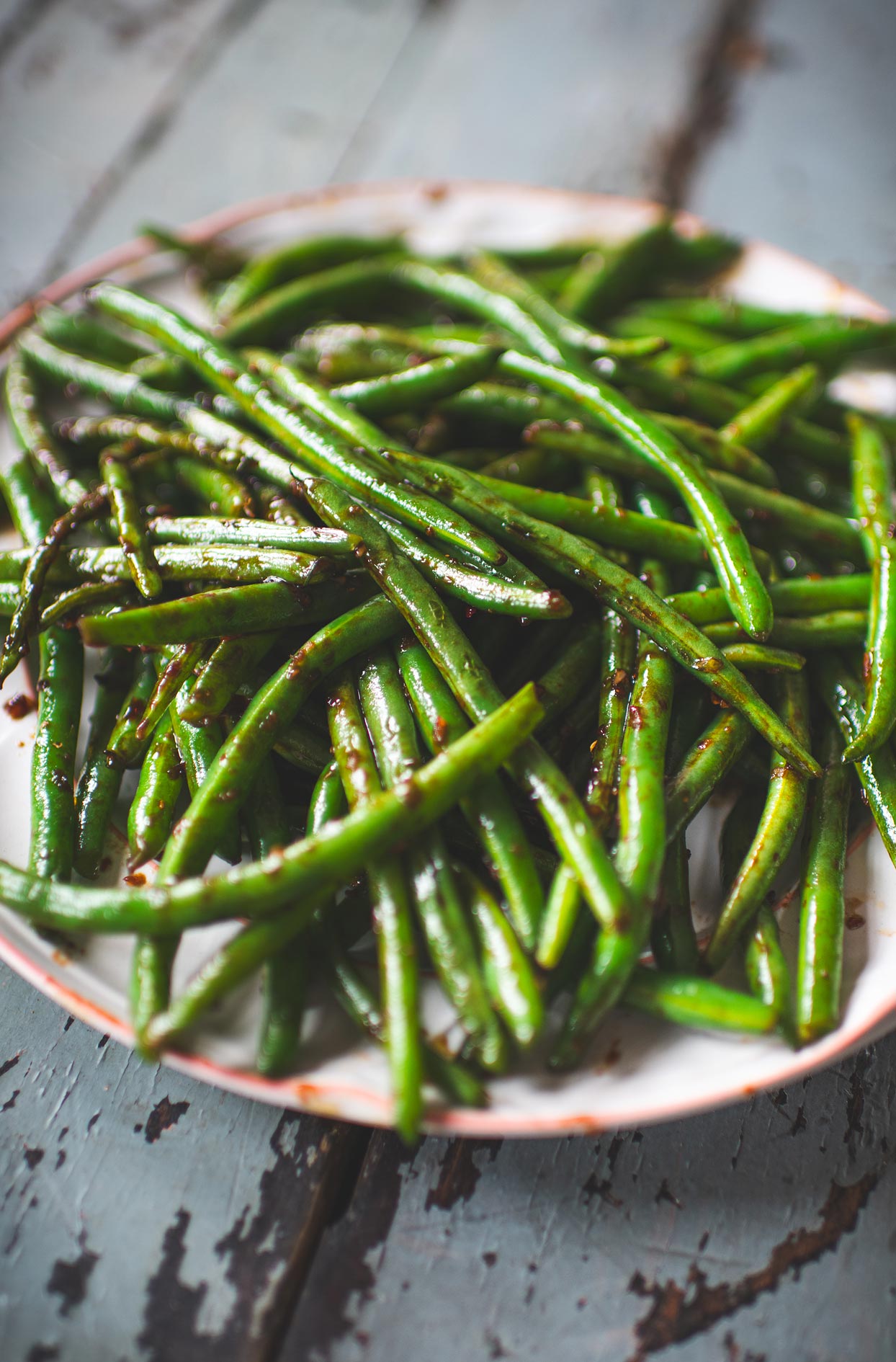 Thai-style sautéed green beans