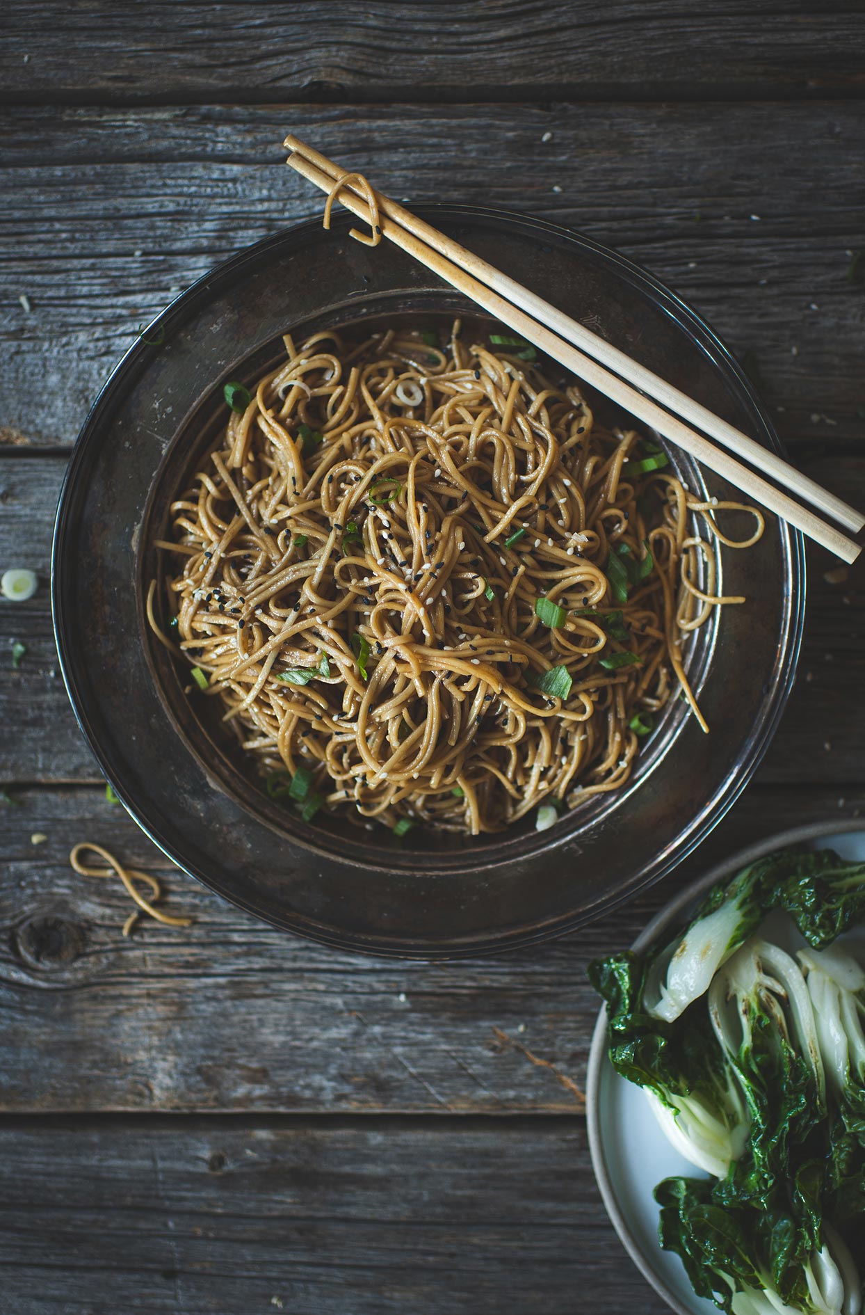 Quick sesame chinese noodles