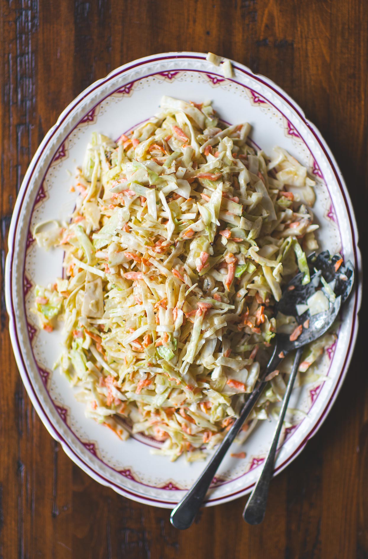 Grilled cabbage salad