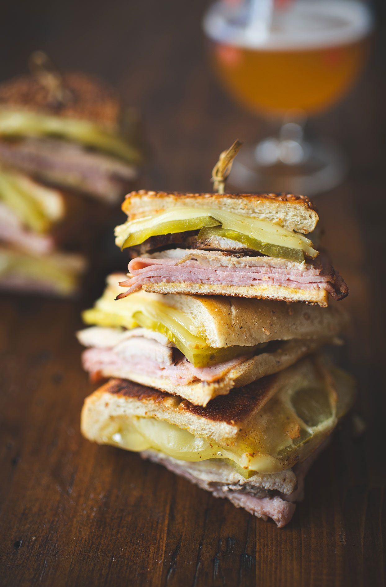 Sandwich cubain au porc mojo