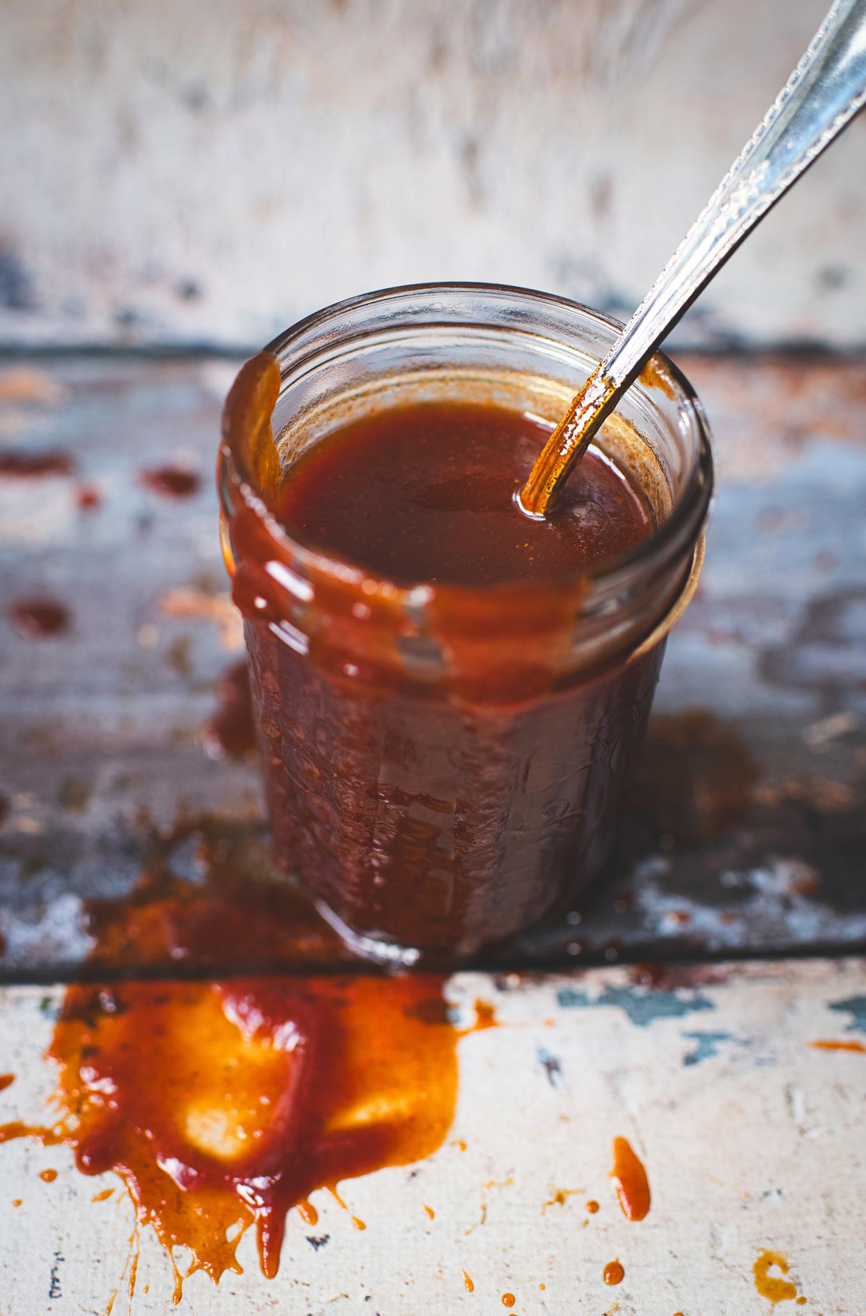Homemade classic smoky BBQ sauce