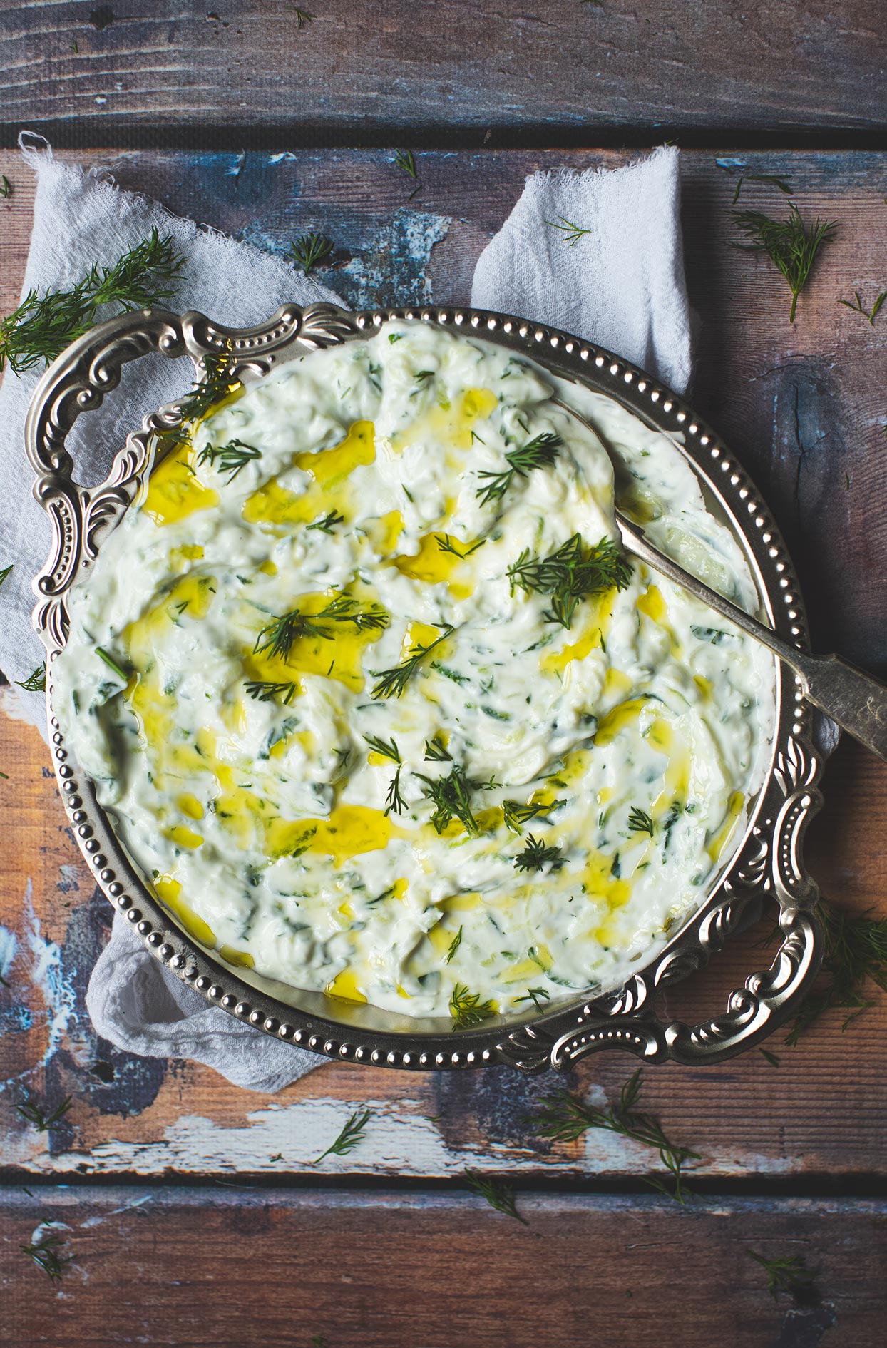 Homemade tzatziki
