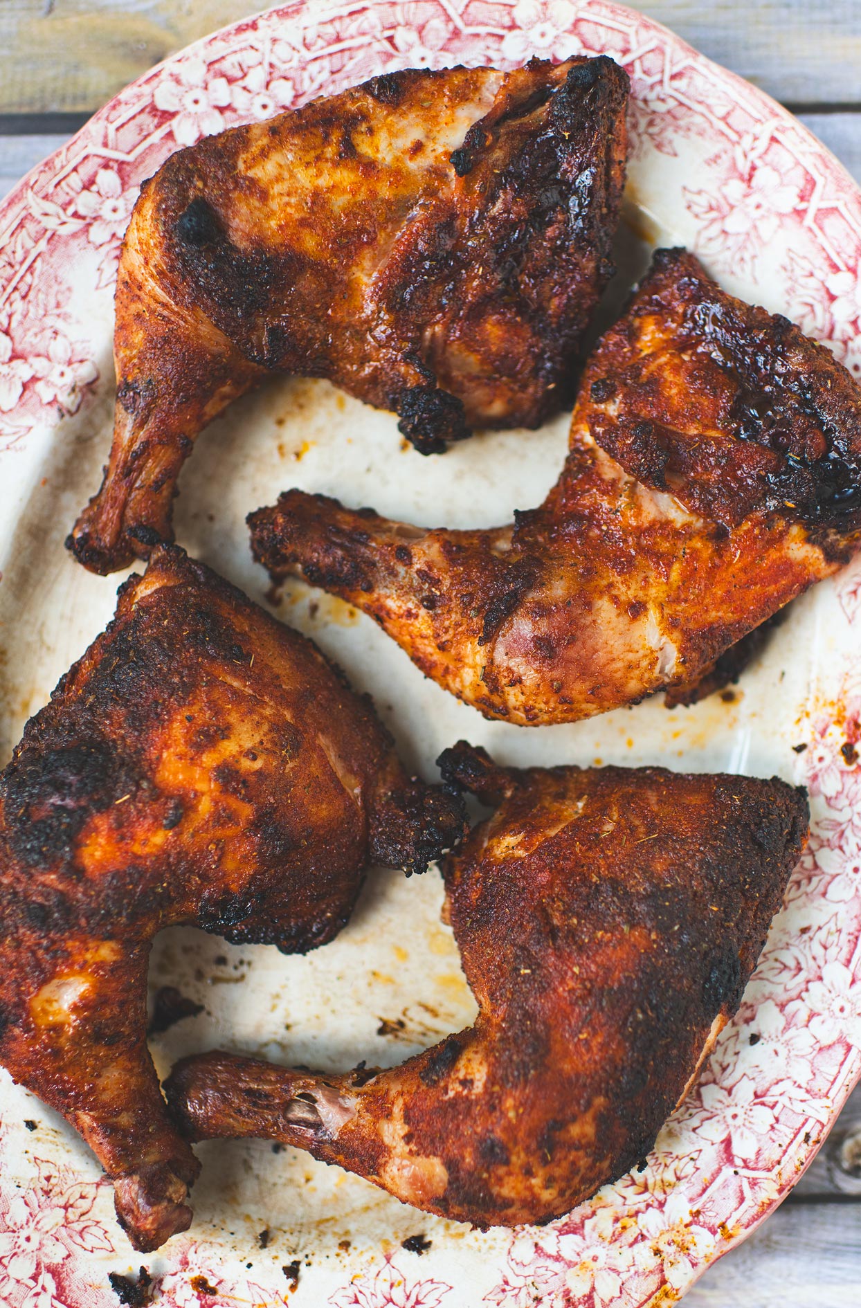 BBQ chicken thighs